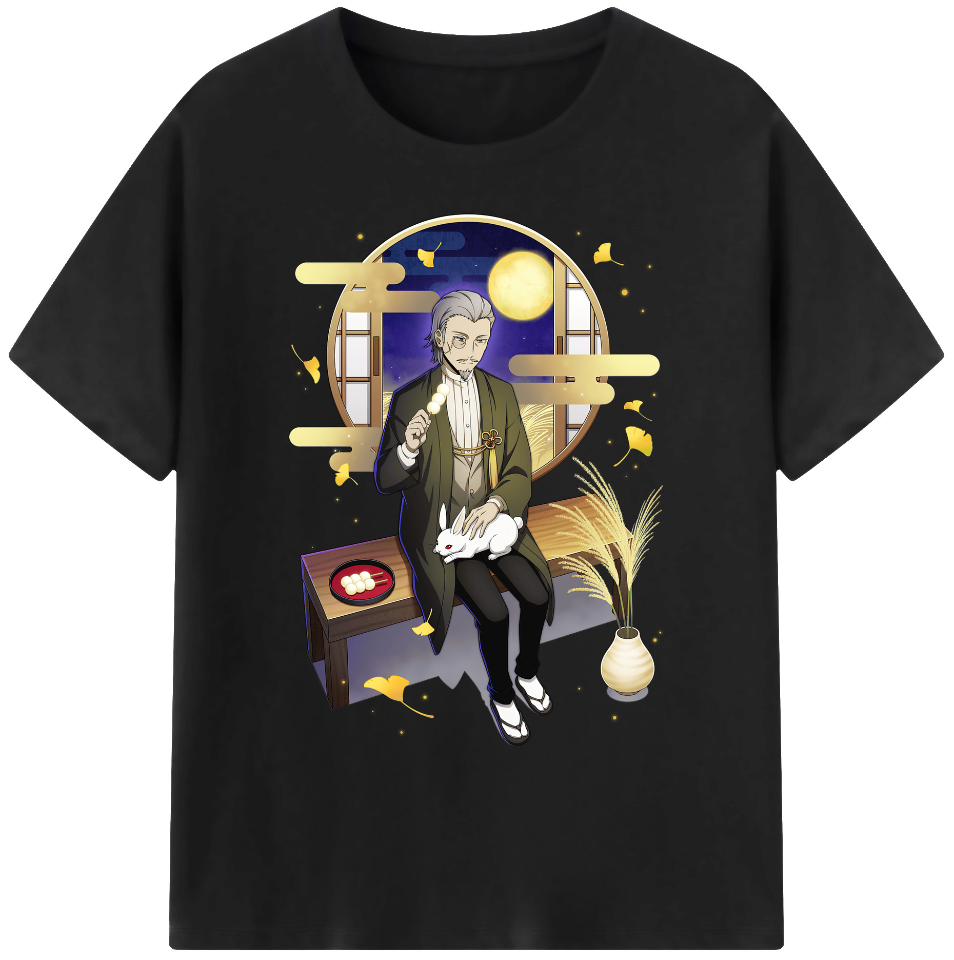 （画像用） 文豪ストレイドッグス Bungo Stray Dogs 綿100％ メンズ半袖Tシャツ｜肌触りやわらか＆通気性
