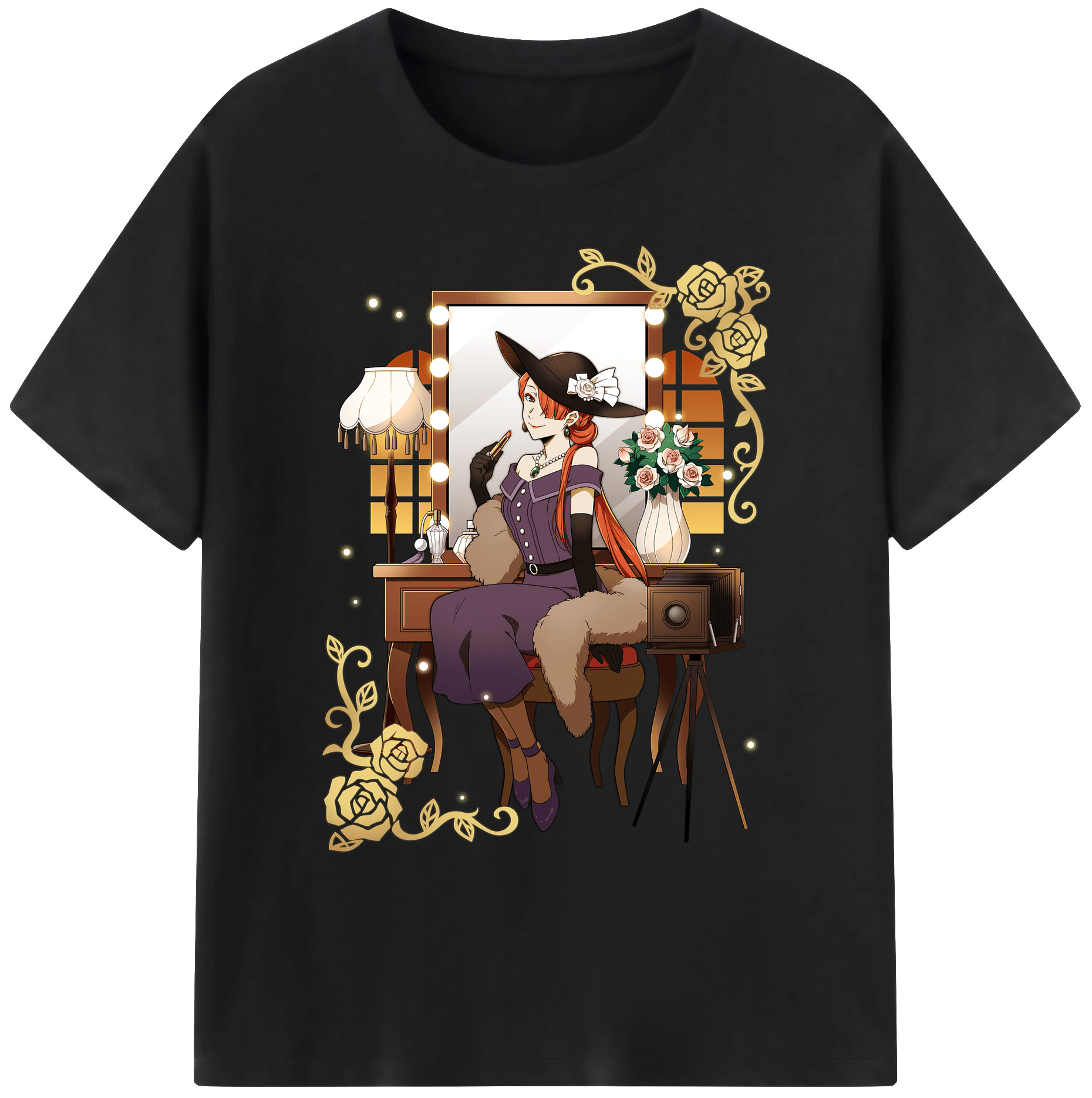 （画像用） 文豪ストレイドッグス Bungo Stray Dogs 綿100％ メンズ半袖Tシャツ｜肌触りやわらか＆通気性