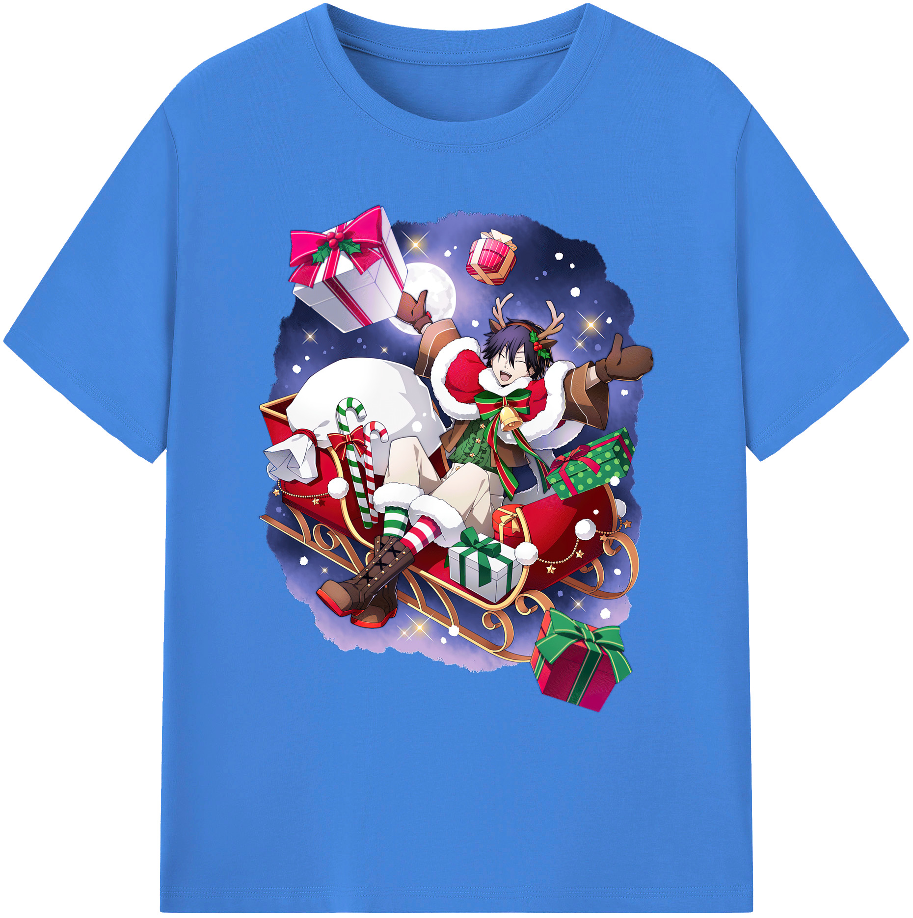 （画像用） 文豪ストレイドッグス Bungo Stray Dogs 綿100％ メンズ半袖Tシャツ｜肌触りやわらか＆通気性