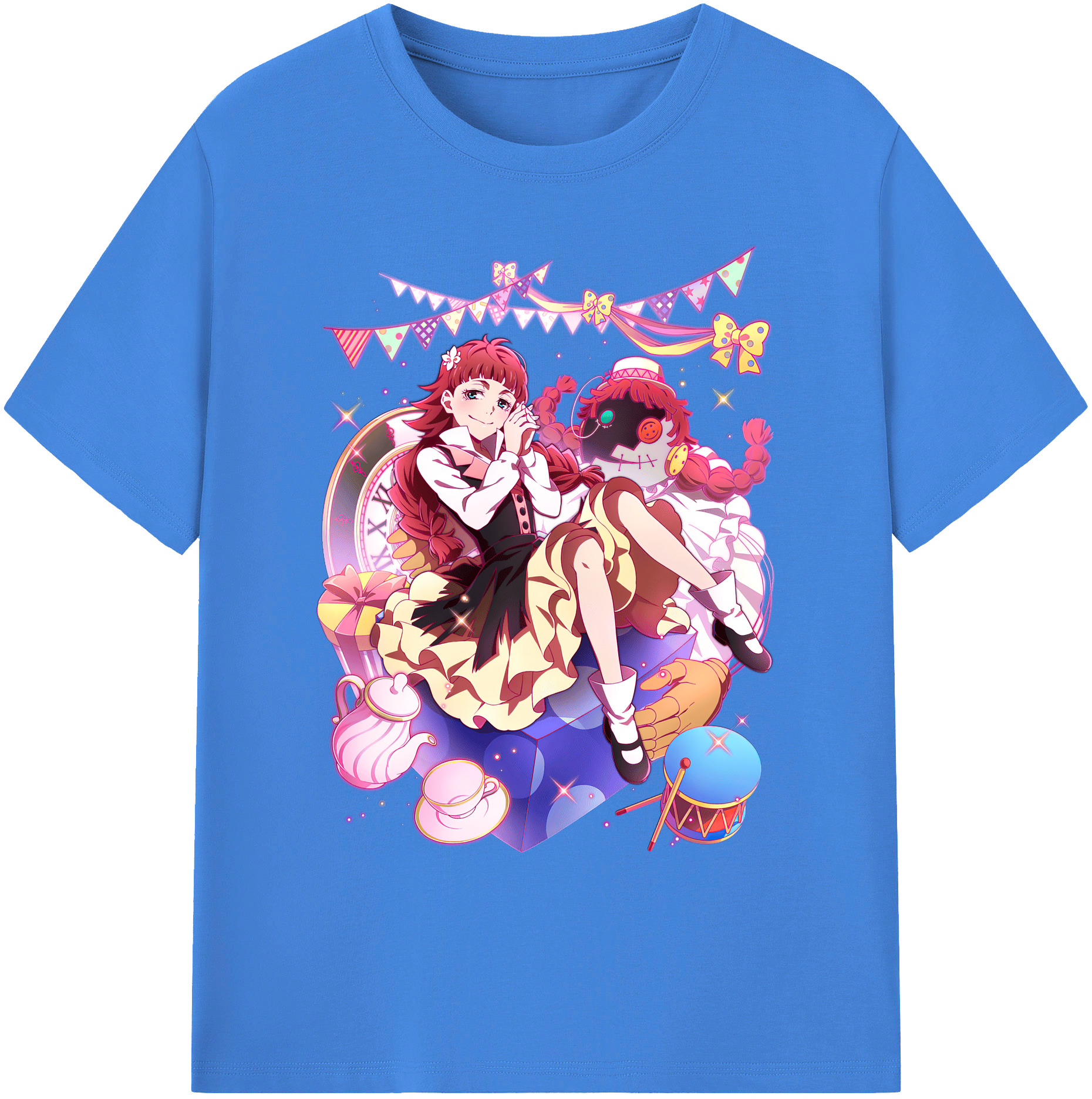 （画像用） 文豪ストレイドッグス Bungo Stray Dogs 綿100％ メンズ半袖Tシャツ｜肌触りやわらか＆通気性