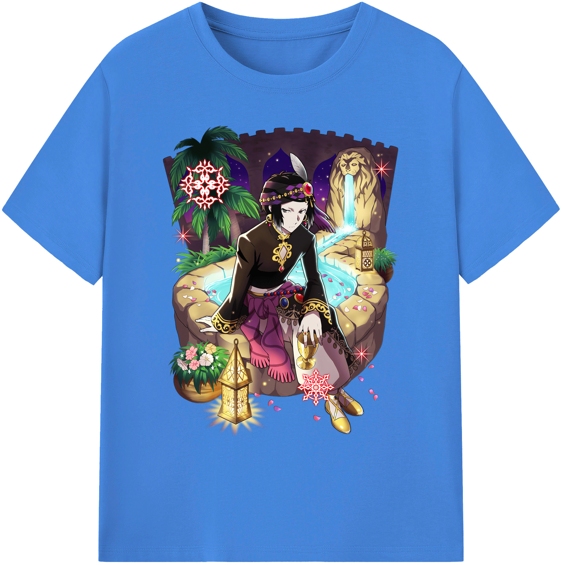 （画像用） 文豪ストレイドッグス Bungo Stray Dogs 綿100％ メンズ半袖Tシャツ｜肌触りやわらか＆通気性
