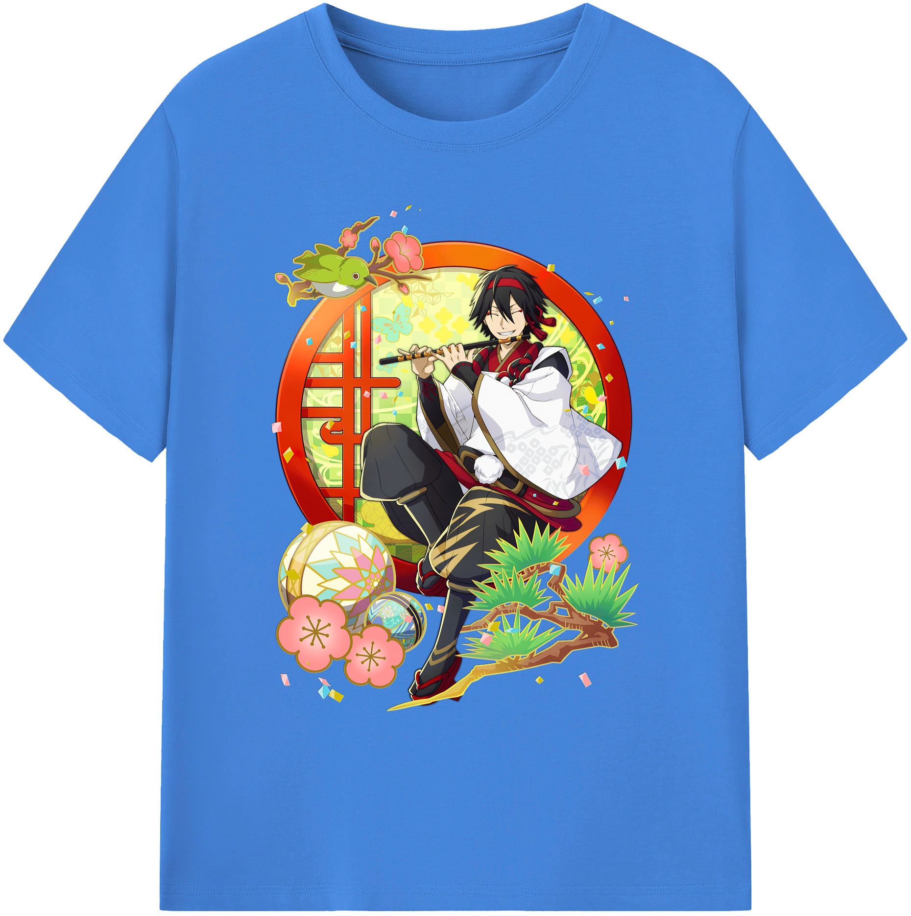 （画像用） 文豪ストレイドッグス Bungo Stray Dogs 綿100％ メンズ半袖Tシャツ｜肌触りやわらか＆通気性