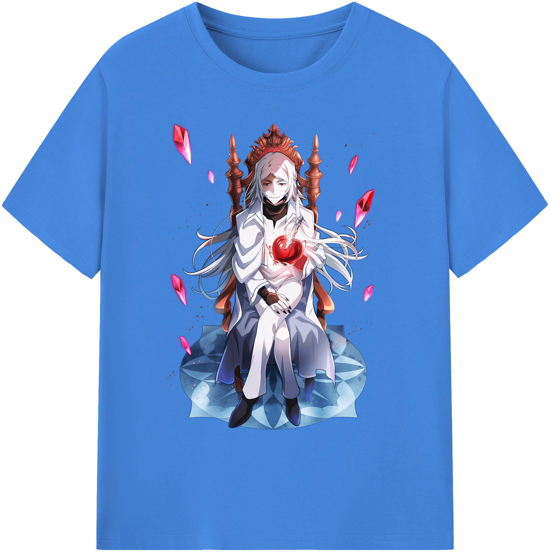 （画像用） 文豪ストレイドッグス Bungo Stray Dogs 綿100％ メンズ半袖Tシャツ｜肌触りやわらか＆通気性