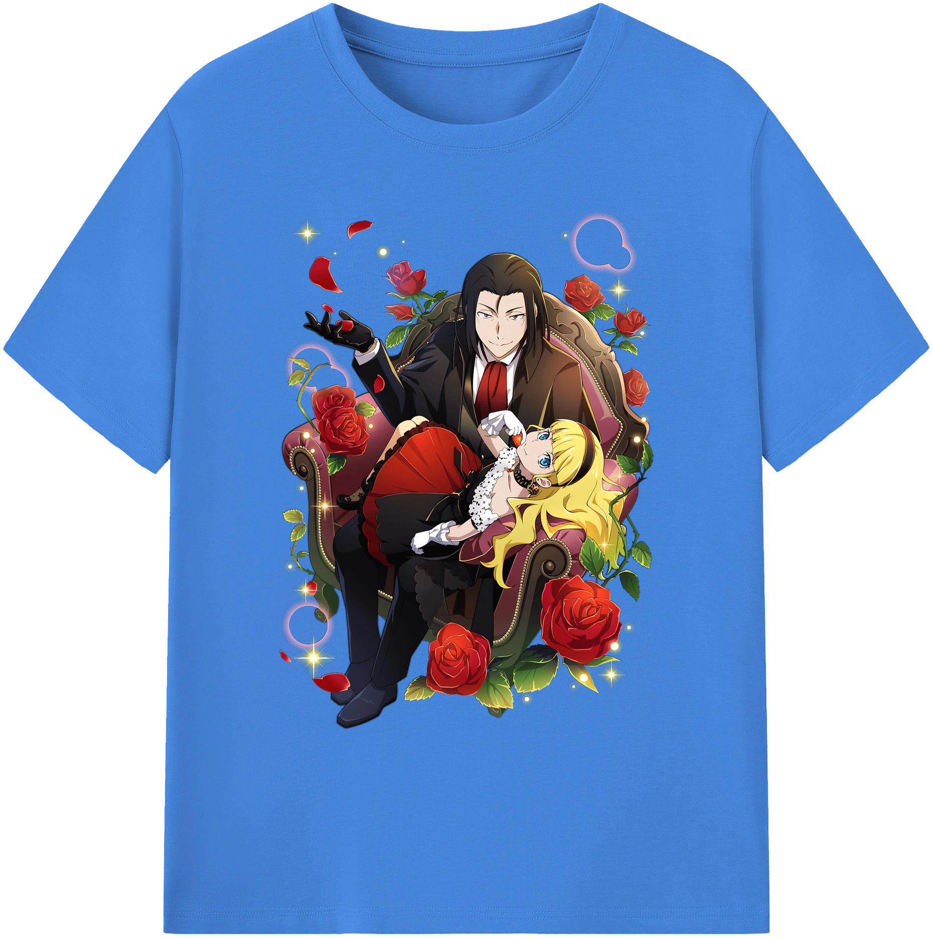 （画像用） 文豪ストレイドッグス Bungo Stray Dogs 綿100％ メンズ半袖Tシャツ｜肌触りやわらか＆通気性