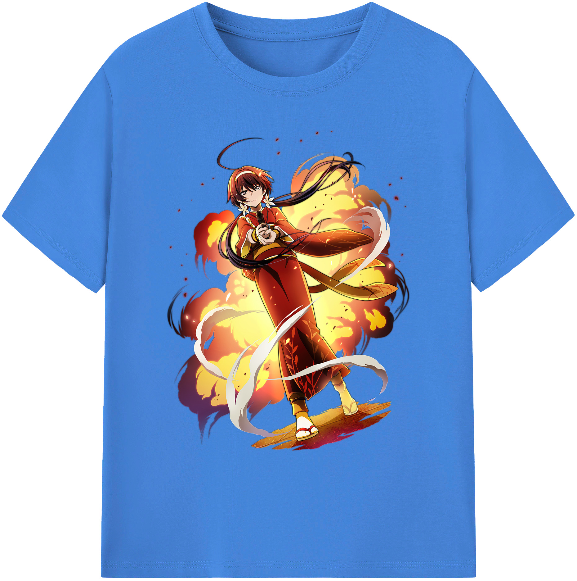 （画像用） 文豪ストレイドッグス Bungo Stray Dogs 綿100％ メンズ半袖Tシャツ｜肌触りやわらか＆通気性