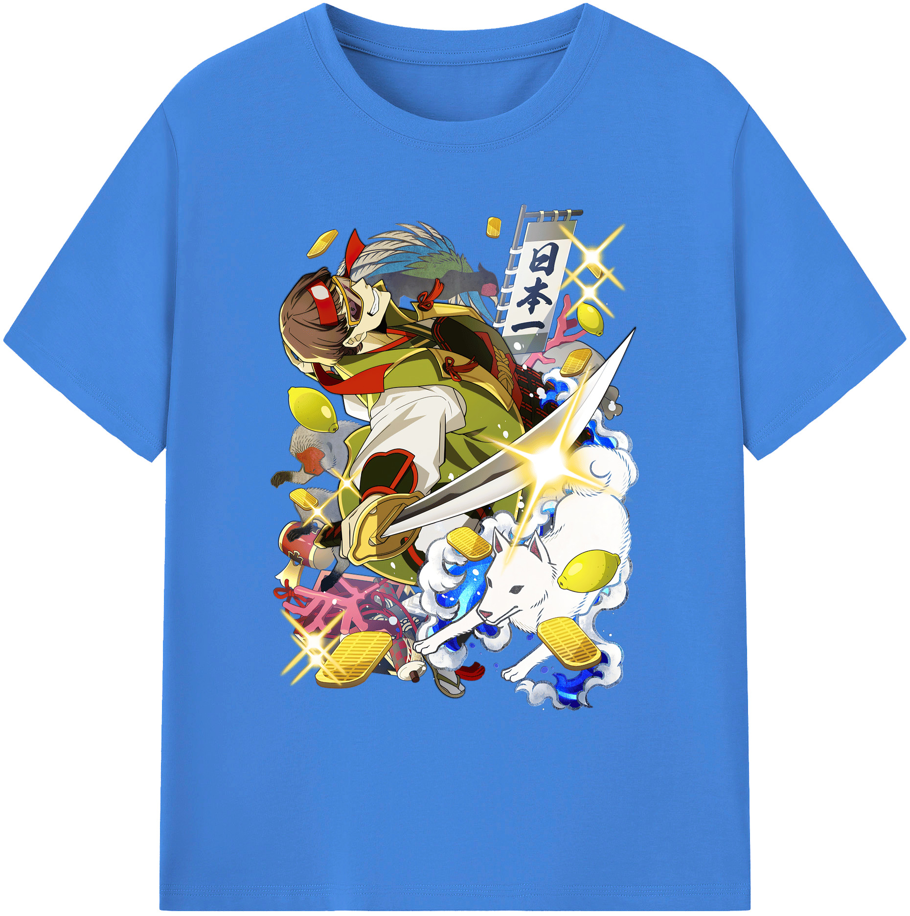 （画像用） 文豪ストレイドッグス Bungo Stray Dogs 綿100％ メンズ半袖Tシャツ｜肌触りやわらか＆通気性