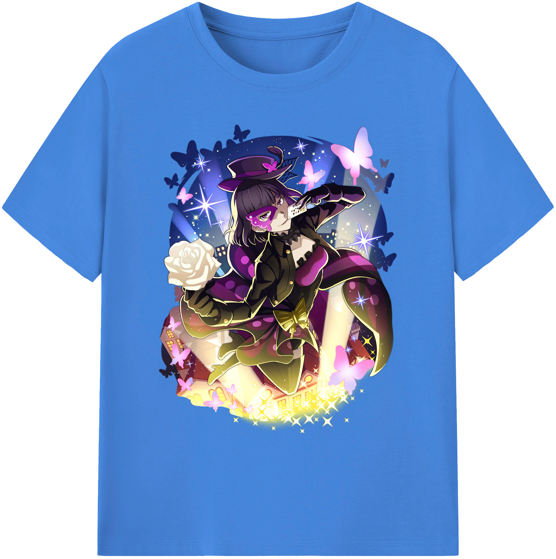 （画像用） 文豪ストレイドッグス Bungo Stray Dogs 綿100％ メンズ半袖Tシャツ｜肌触りやわらか＆通気性
