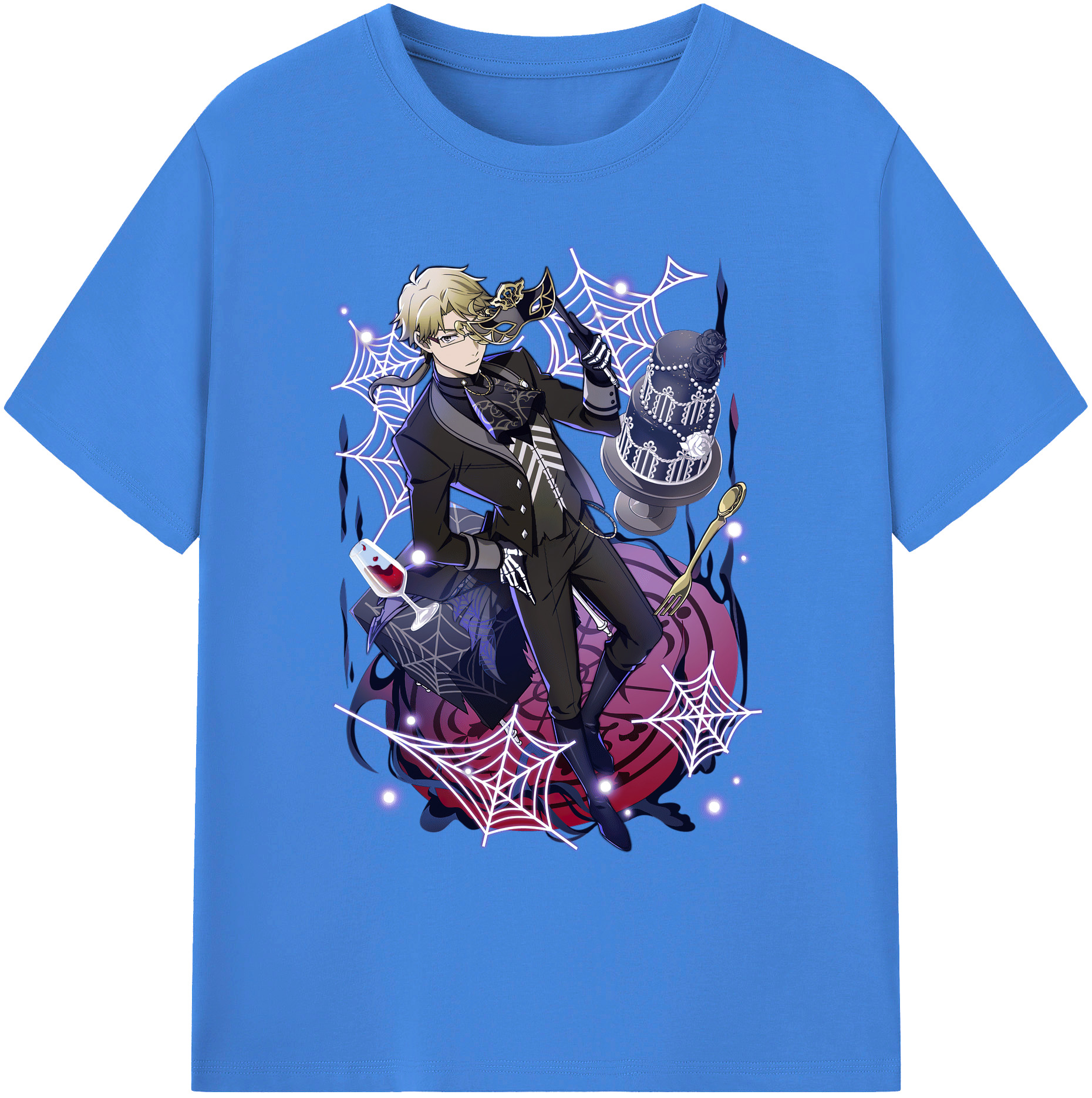 （画像用） 文豪ストレイドッグス Bungo Stray Dogs 綿100％ メンズ半袖Tシャツ｜肌触りやわらか＆通気性