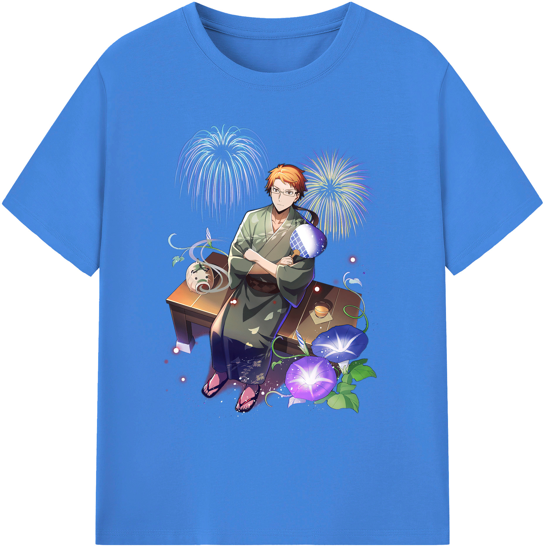 （画像用） 文豪ストレイドッグス Bungo Stray Dogs 綿100％ メンズ半袖Tシャツ｜肌触りやわらか＆通気性