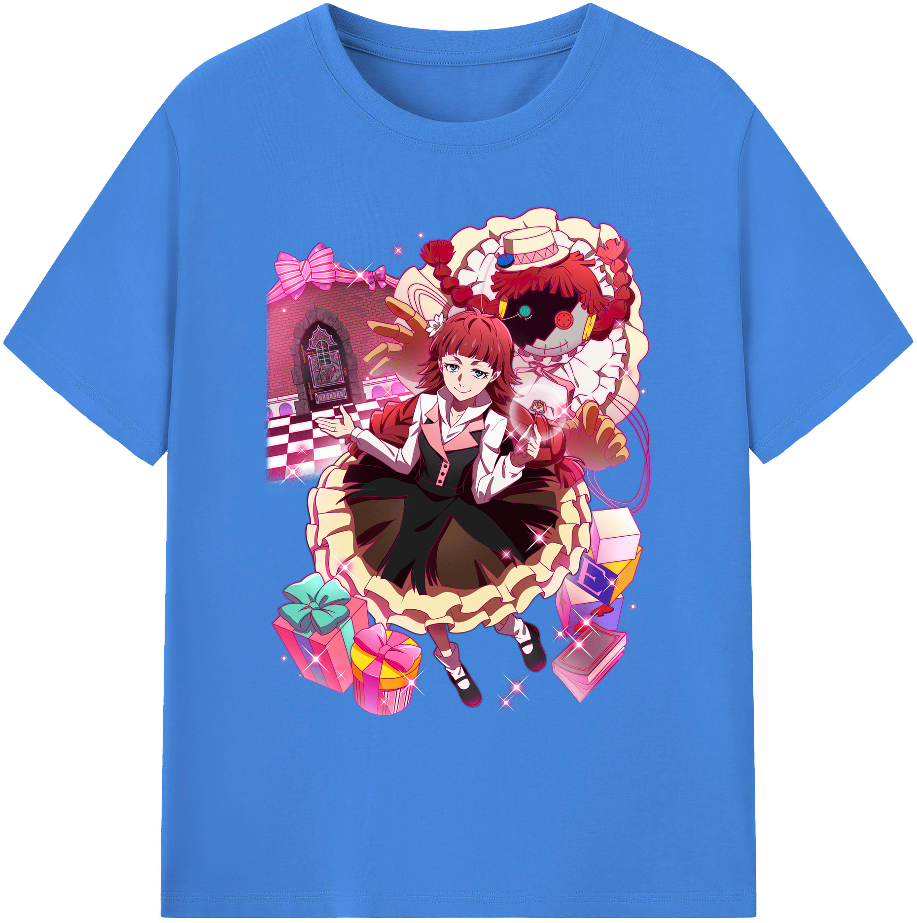 （画像用） 文豪ストレイドッグス Bungo Stray Dogs 綿100％ メンズ半袖Tシャツ｜肌触りやわらか＆通気性