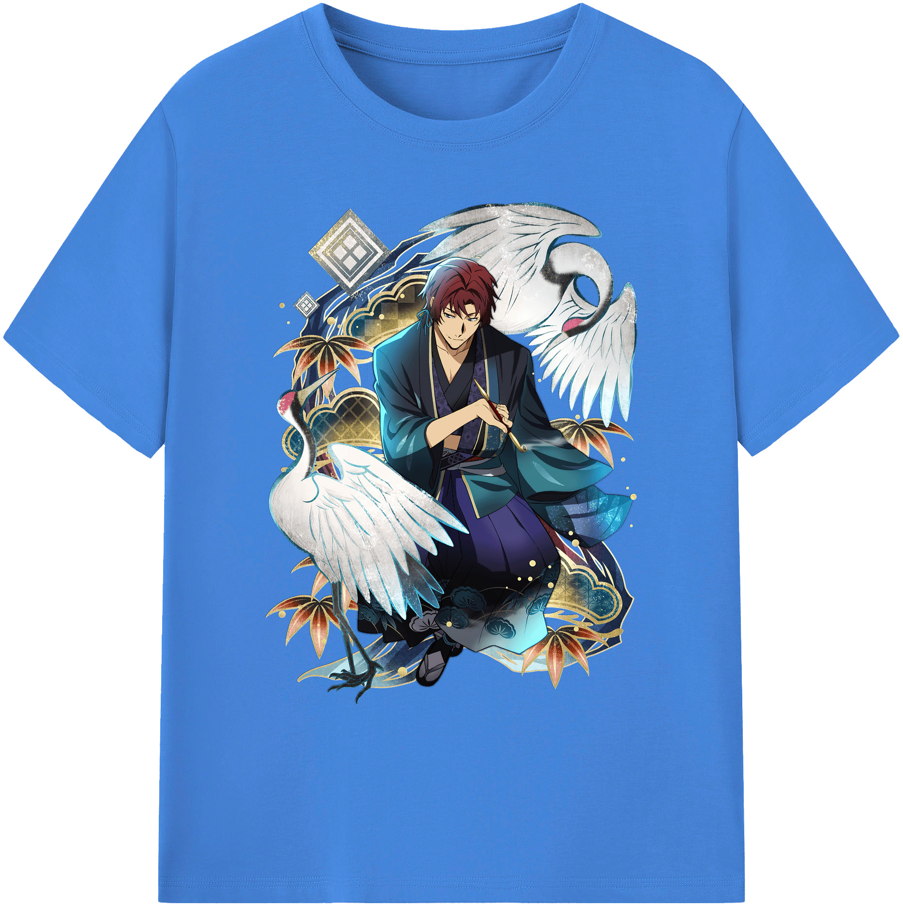 文豪ストレイドッグス Bungo Stray Dogs 綿100％ メンズ半袖Tシャツ｜肌触りやわらか＆通気性
