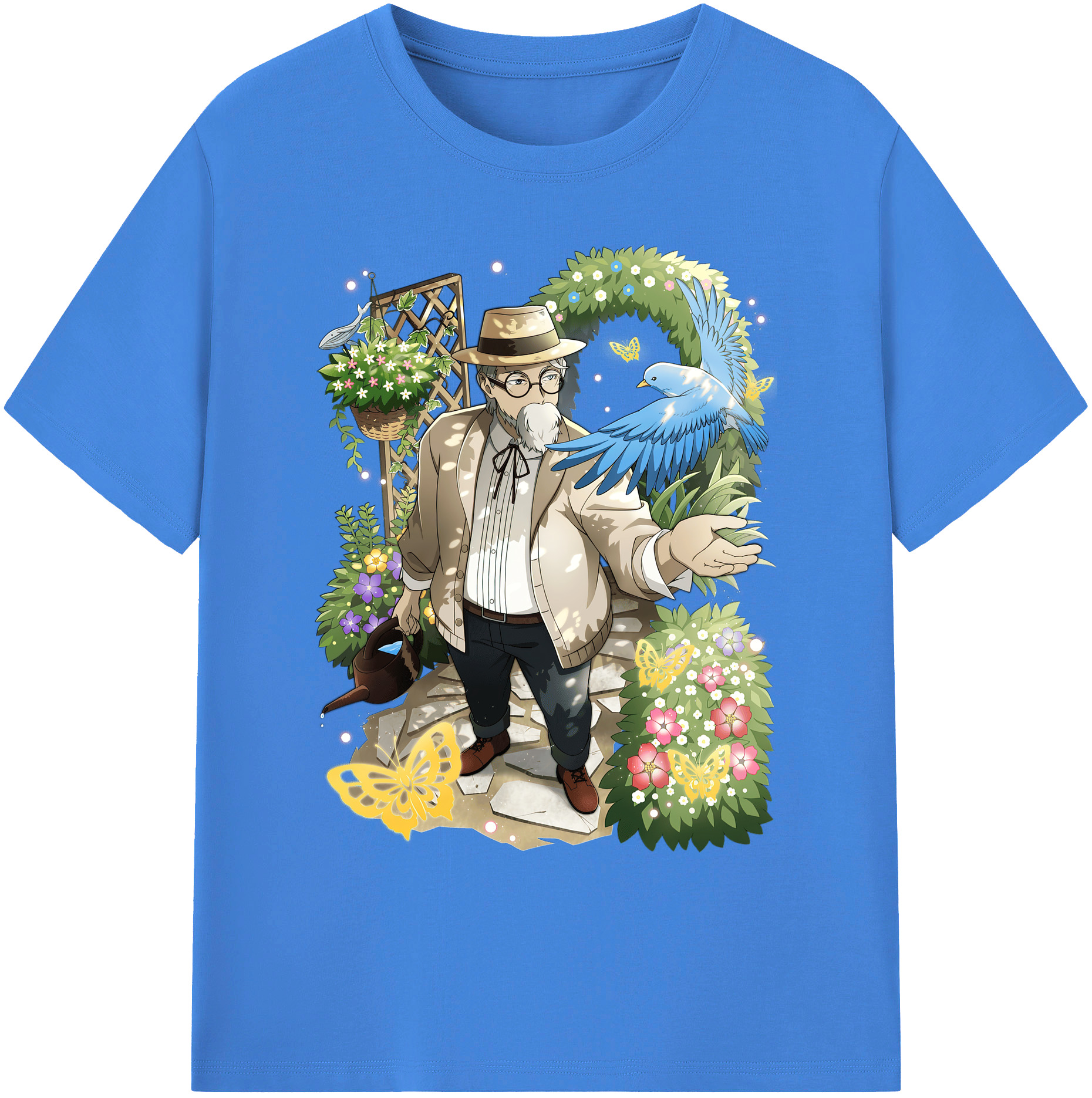 （画像用） 文豪ストレイドッグス Bungo Stray Dogs 綿100％ メンズ半袖Tシャツ｜肌触りやわらか＆通気性