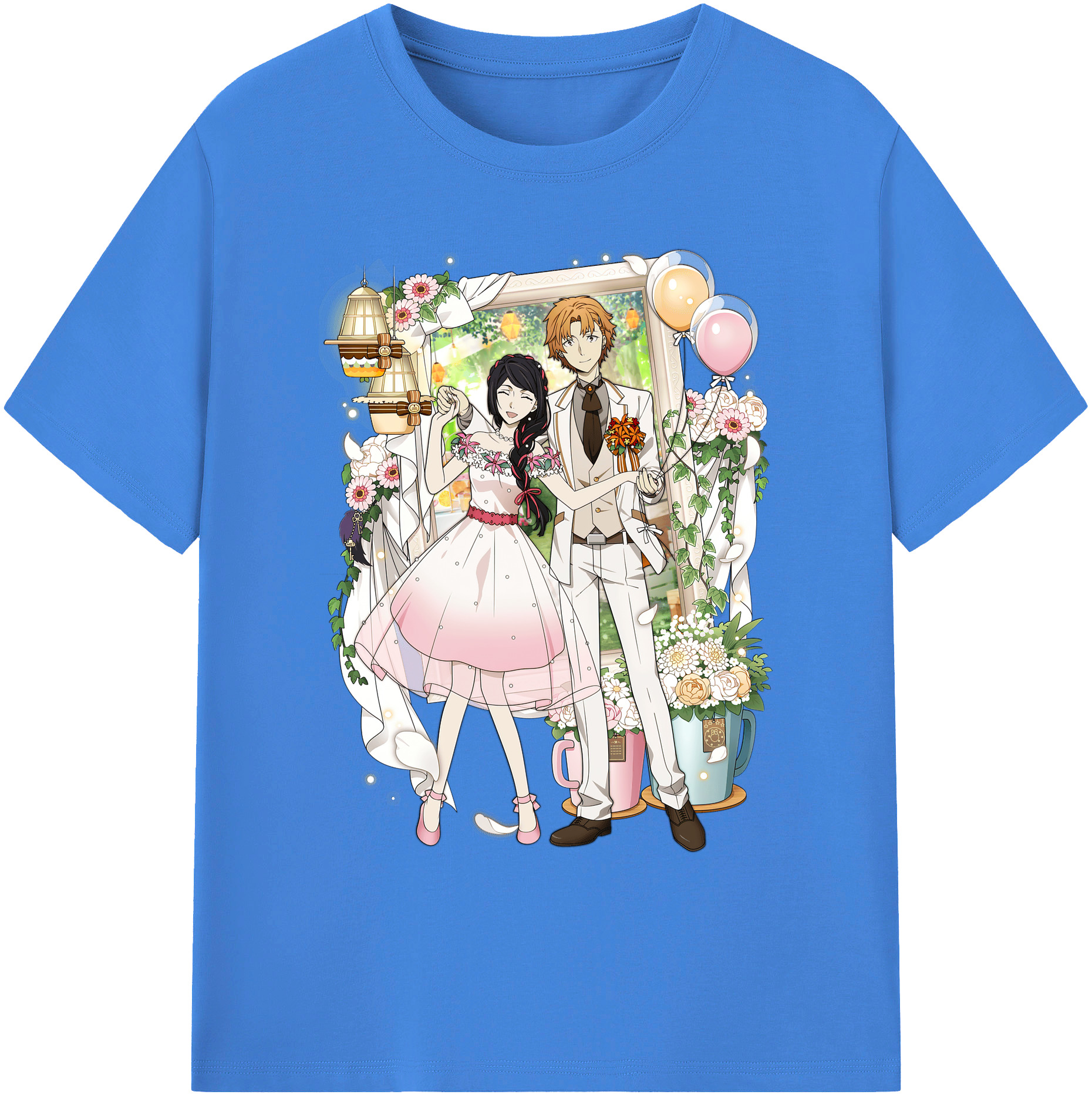 （画像用） 文豪ストレイドッグス Bungo Stray Dogs 綿100％ メンズ半袖Tシャツ｜肌触りやわらか＆通気性