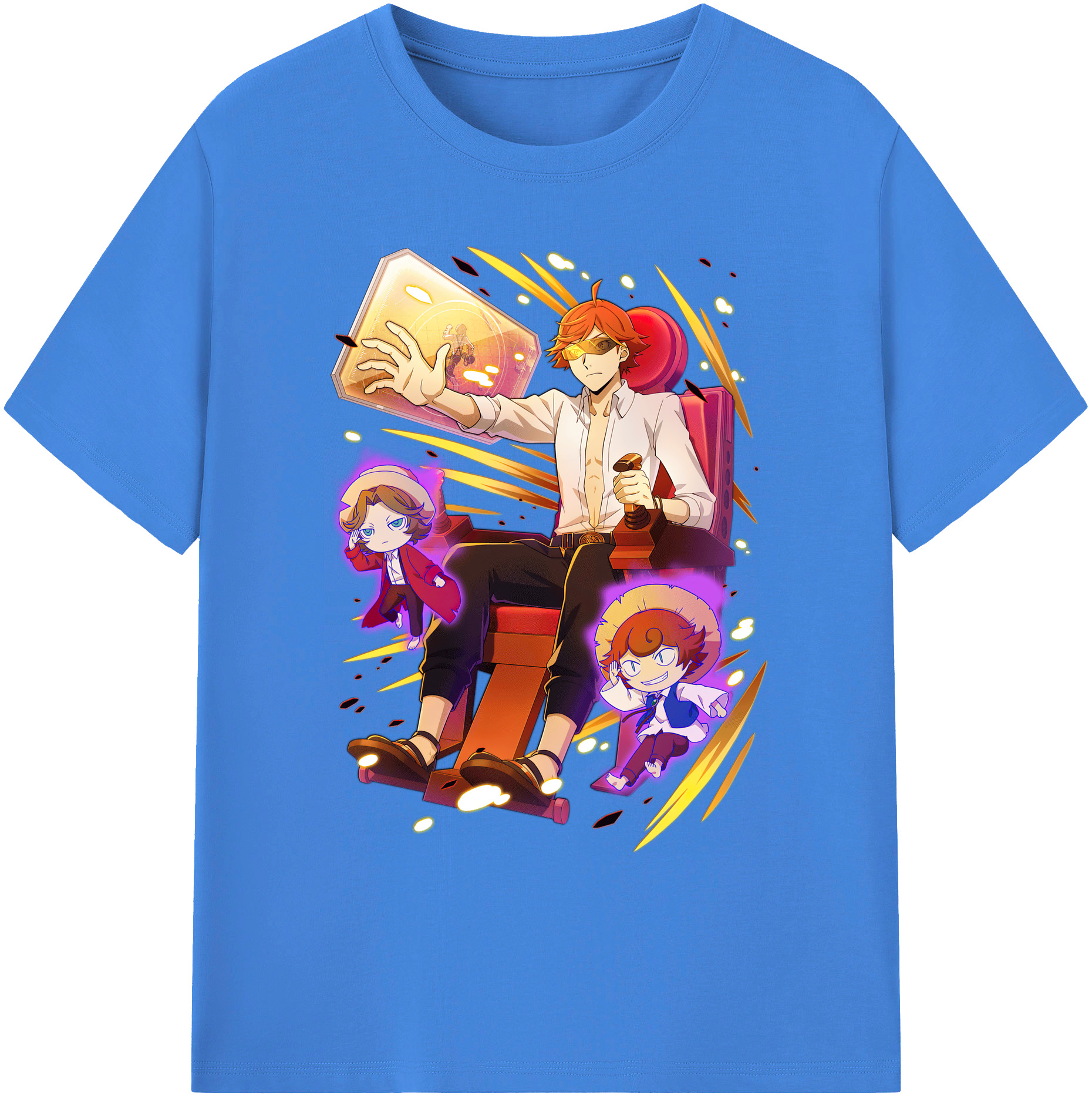 （画像用） 文豪ストレイドッグス Bungo Stray Dogs 綿100％ メンズ半袖Tシャツ｜肌触りやわらか＆通気性