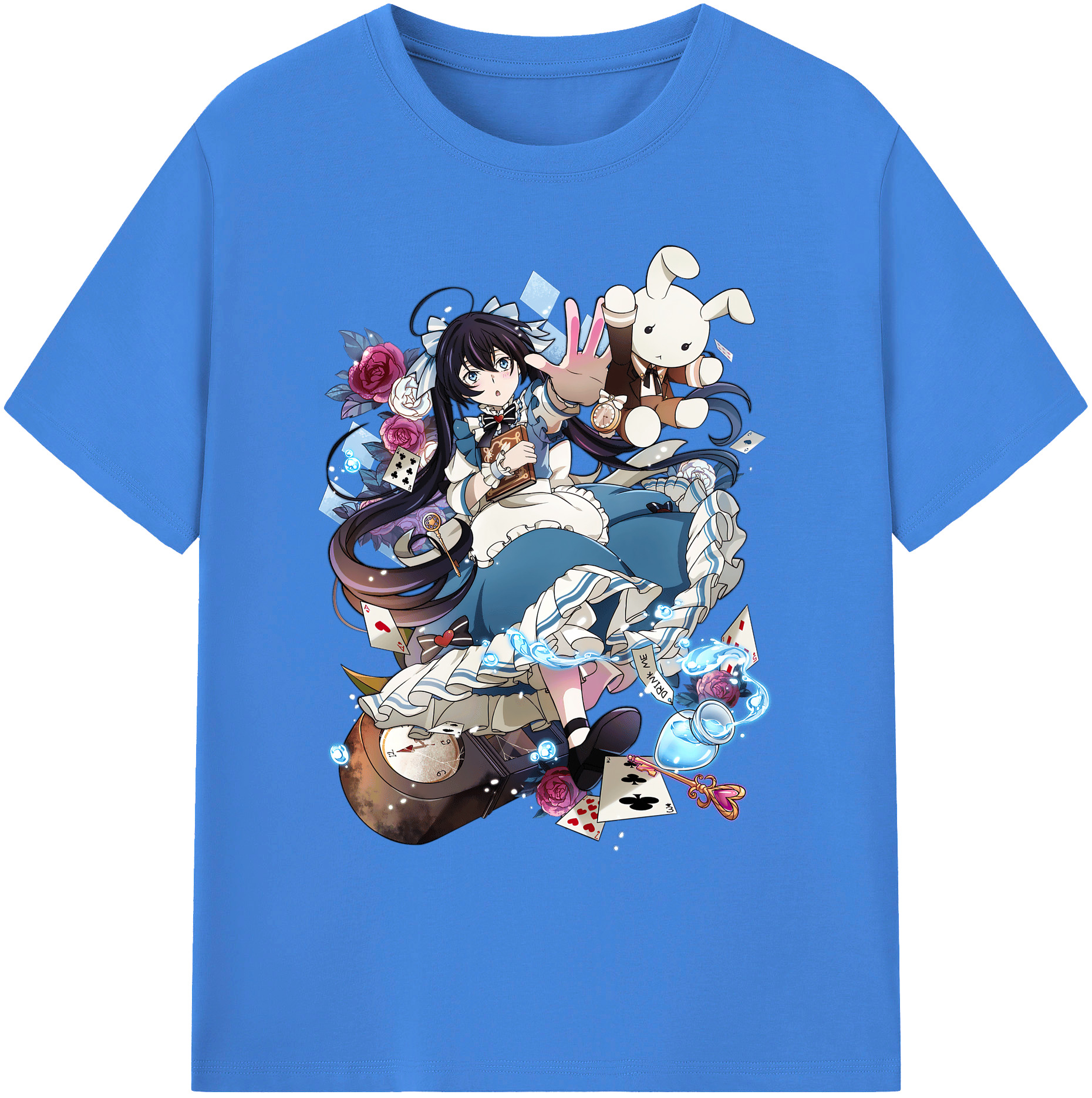 （画像用） 文豪ストレイドッグス Bungo Stray Dogs 綿100％ メンズ半袖Tシャツ｜肌触りやわらか＆通気性