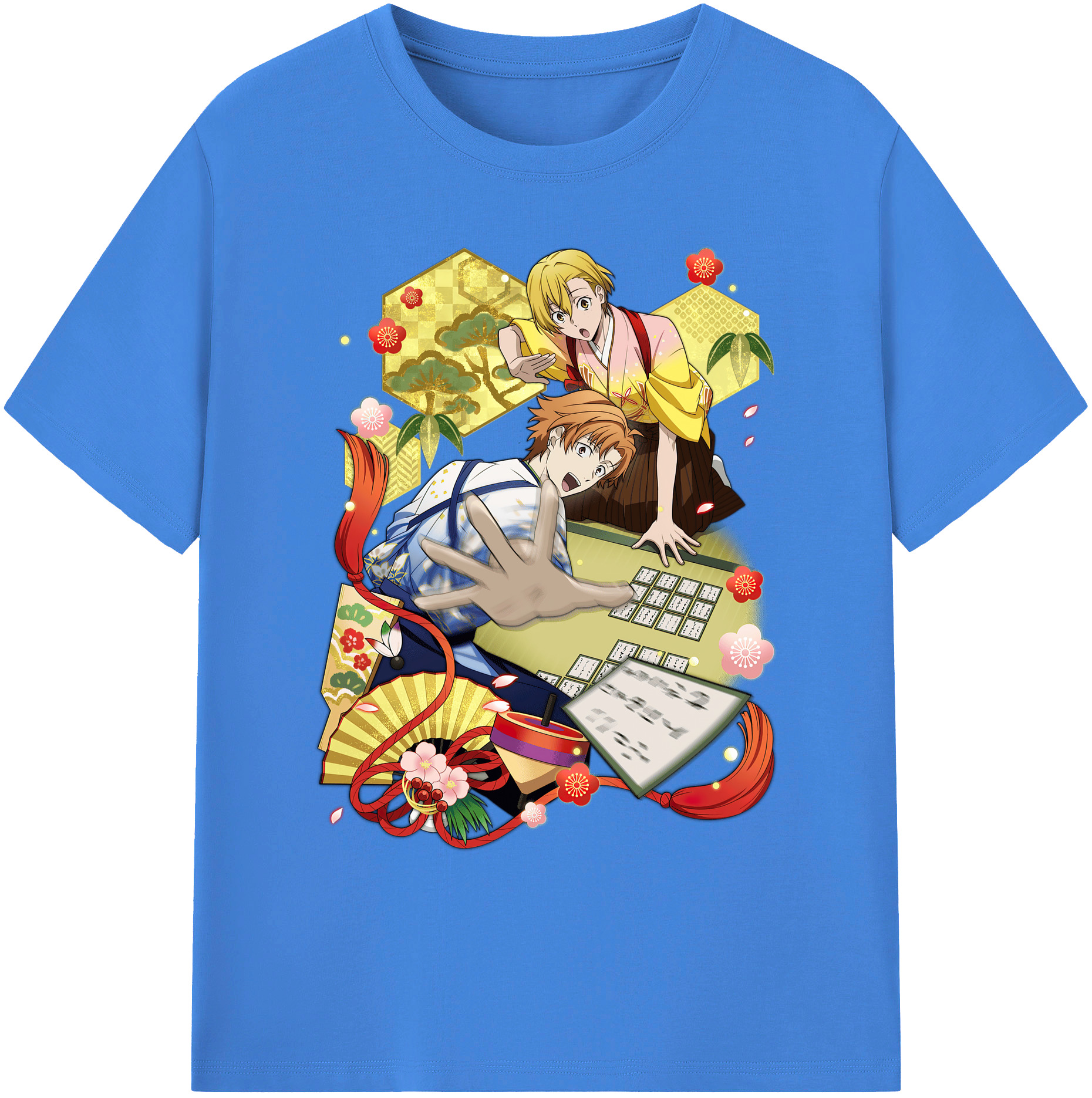 （画像用） 文豪ストレイドッグス Bungo Stray Dogs 綿100％ メンズ半袖Tシャツ｜肌触りやわらか＆通気性