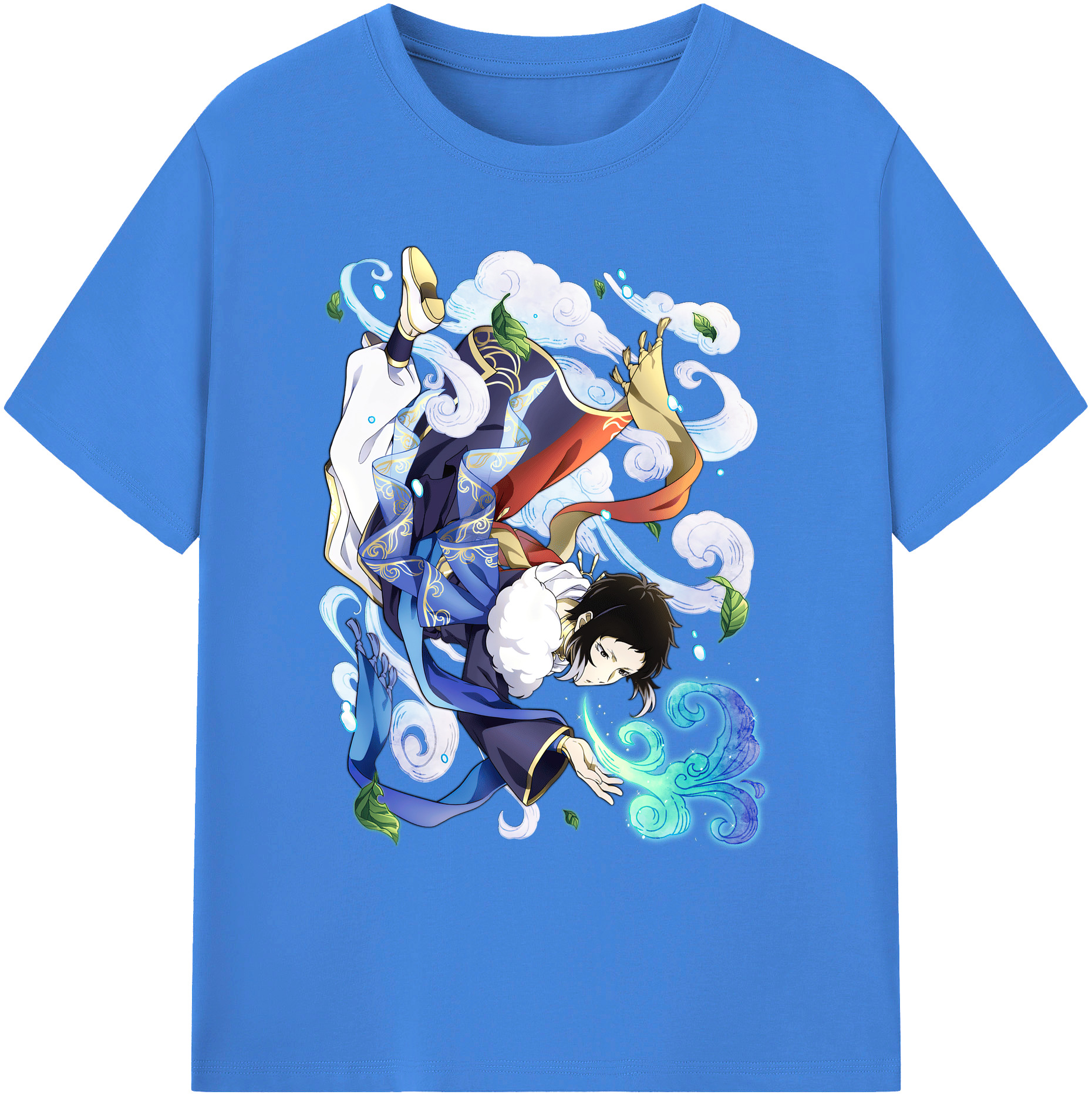 （画像用） 文豪ストレイドッグス Bungo Stray Dogs 綿100％ メンズ半袖Tシャツ｜肌触りやわらか＆通気性
