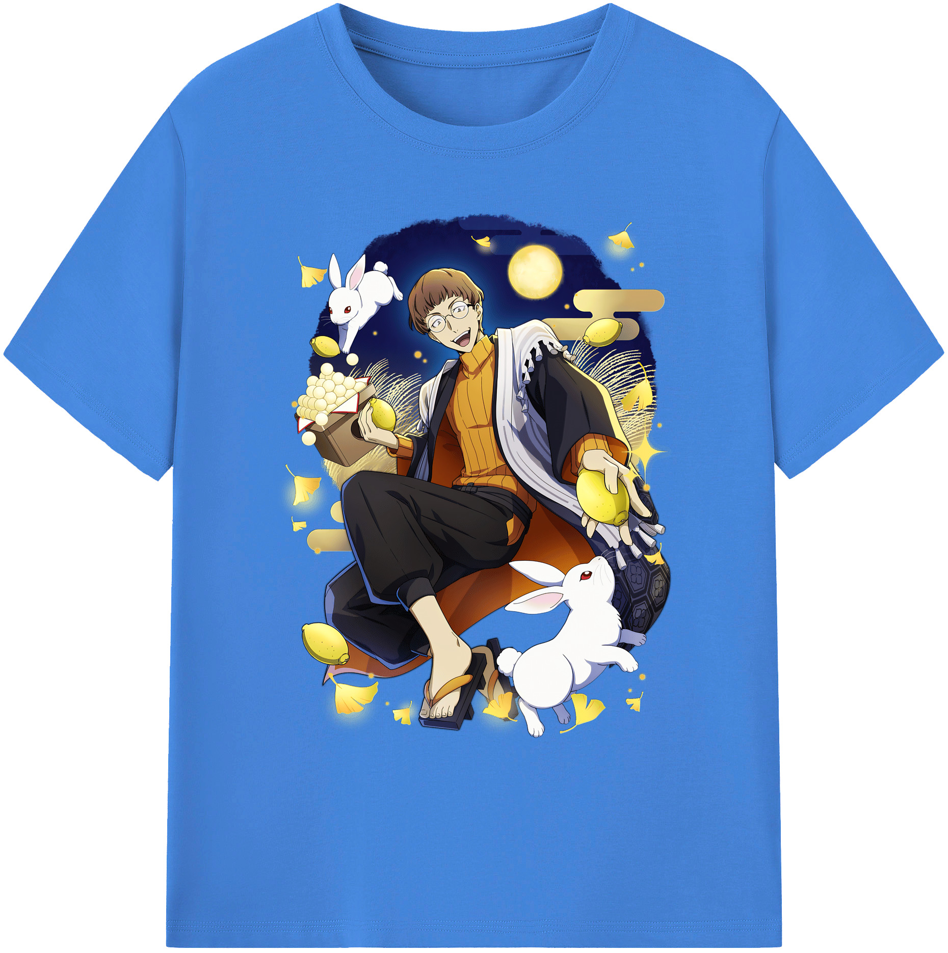（画像用） 文豪ストレイドッグス Bungo Stray Dogs 綿100％ メンズ半袖Tシャツ｜肌触りやわらか＆通気性