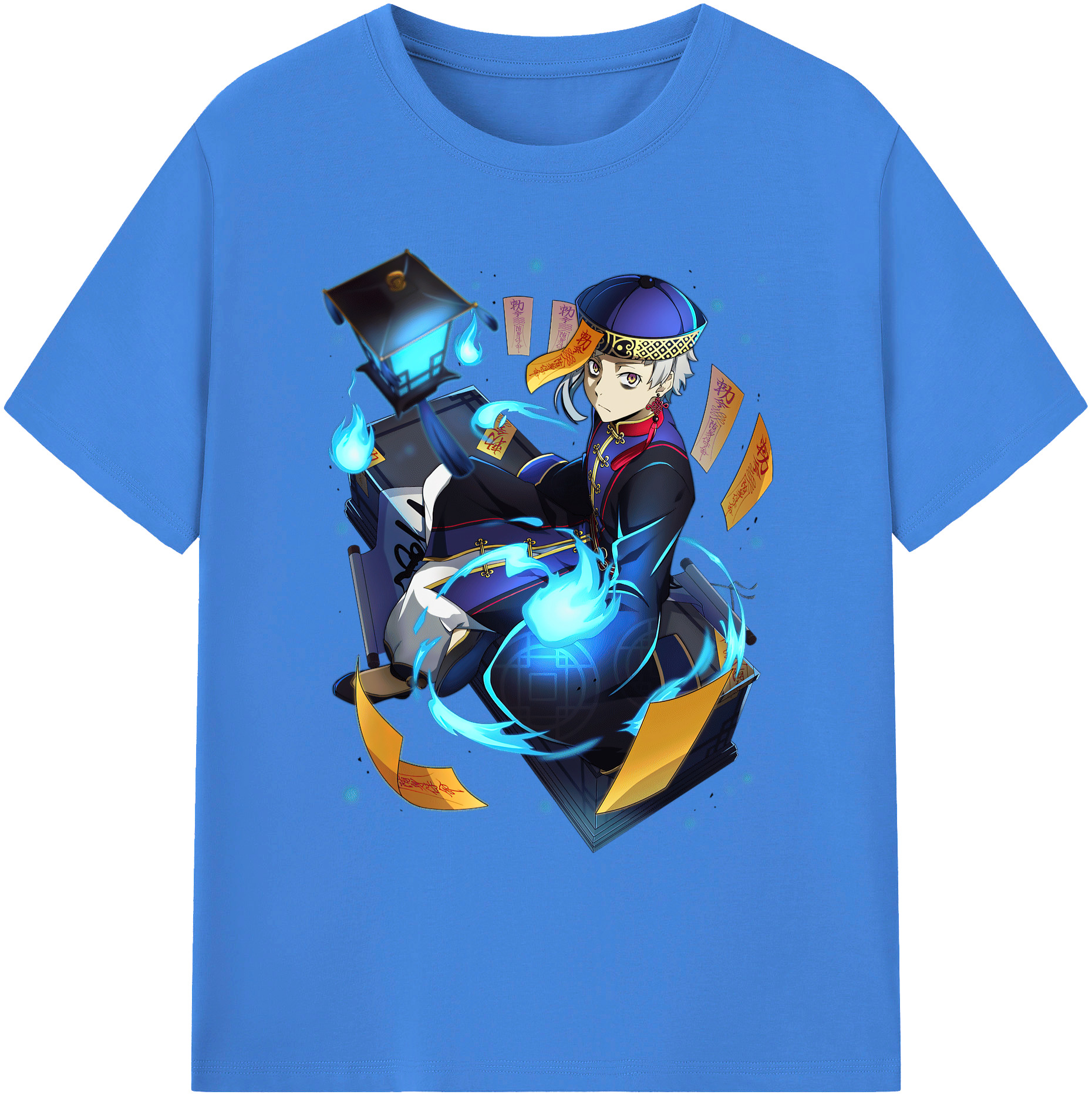 （画像用） 文豪ストレイドッグス Bungo Stray Dogs 綿100％ メンズ半袖Tシャツ｜肌触りやわらか＆通気性