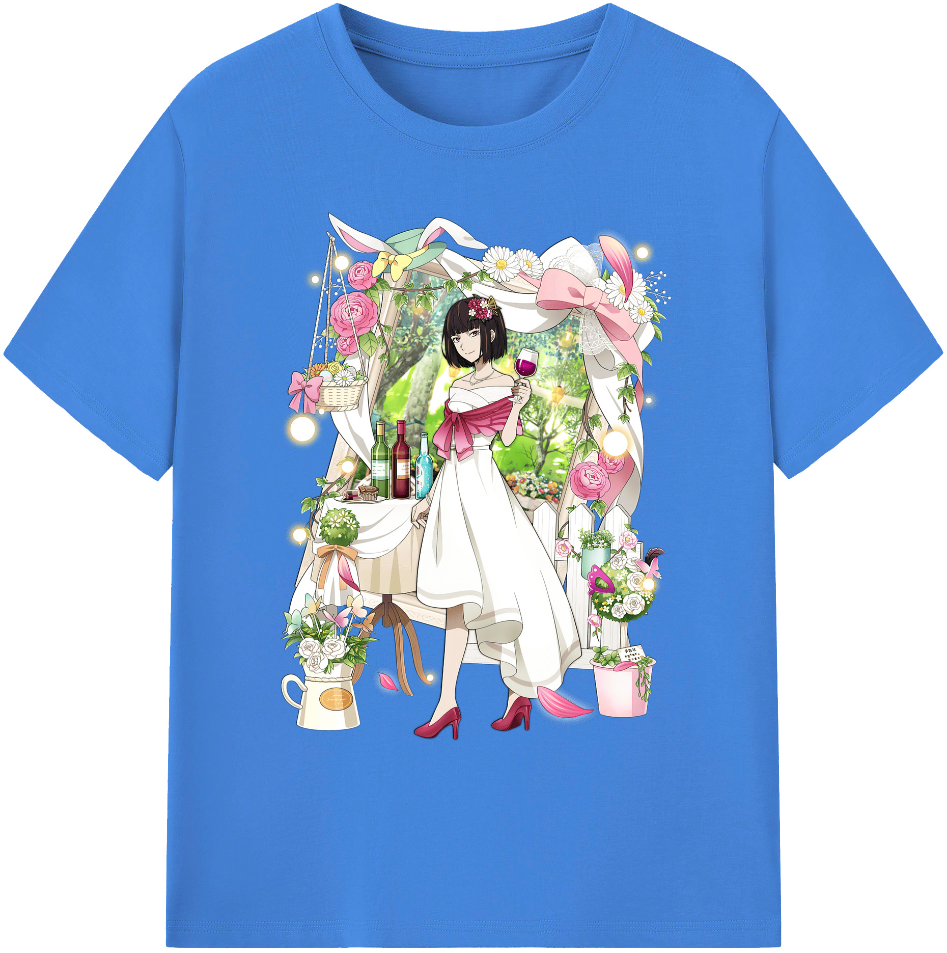 （画像用） 文豪ストレイドッグス Bungo Stray Dogs 綿100％ メンズ半袖Tシャツ｜肌触りやわらか＆通気性