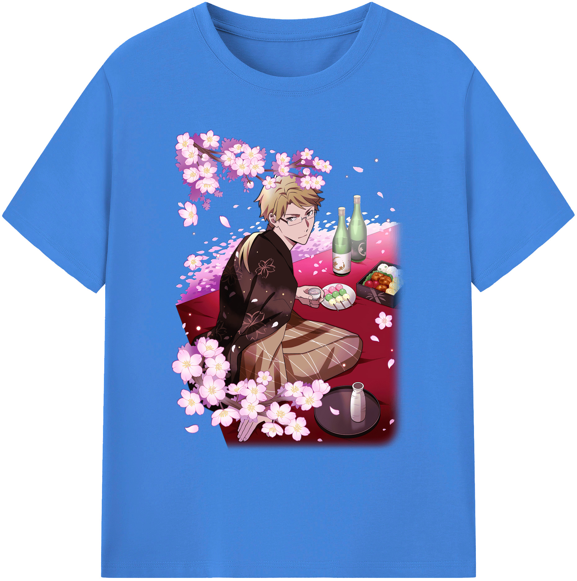 （画像用） 文豪ストレイドッグス Bungo Stray Dogs 綿100％ メンズ半袖Tシャツ｜肌触りやわらか＆通気性