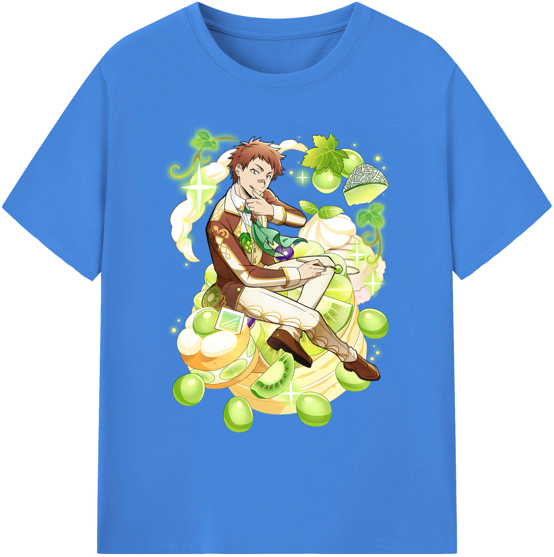 （画像用） 文豪ストレイドッグス Bungo Stray Dogs 綿100％ メンズ半袖Tシャツ｜肌触りやわらか＆通気性
