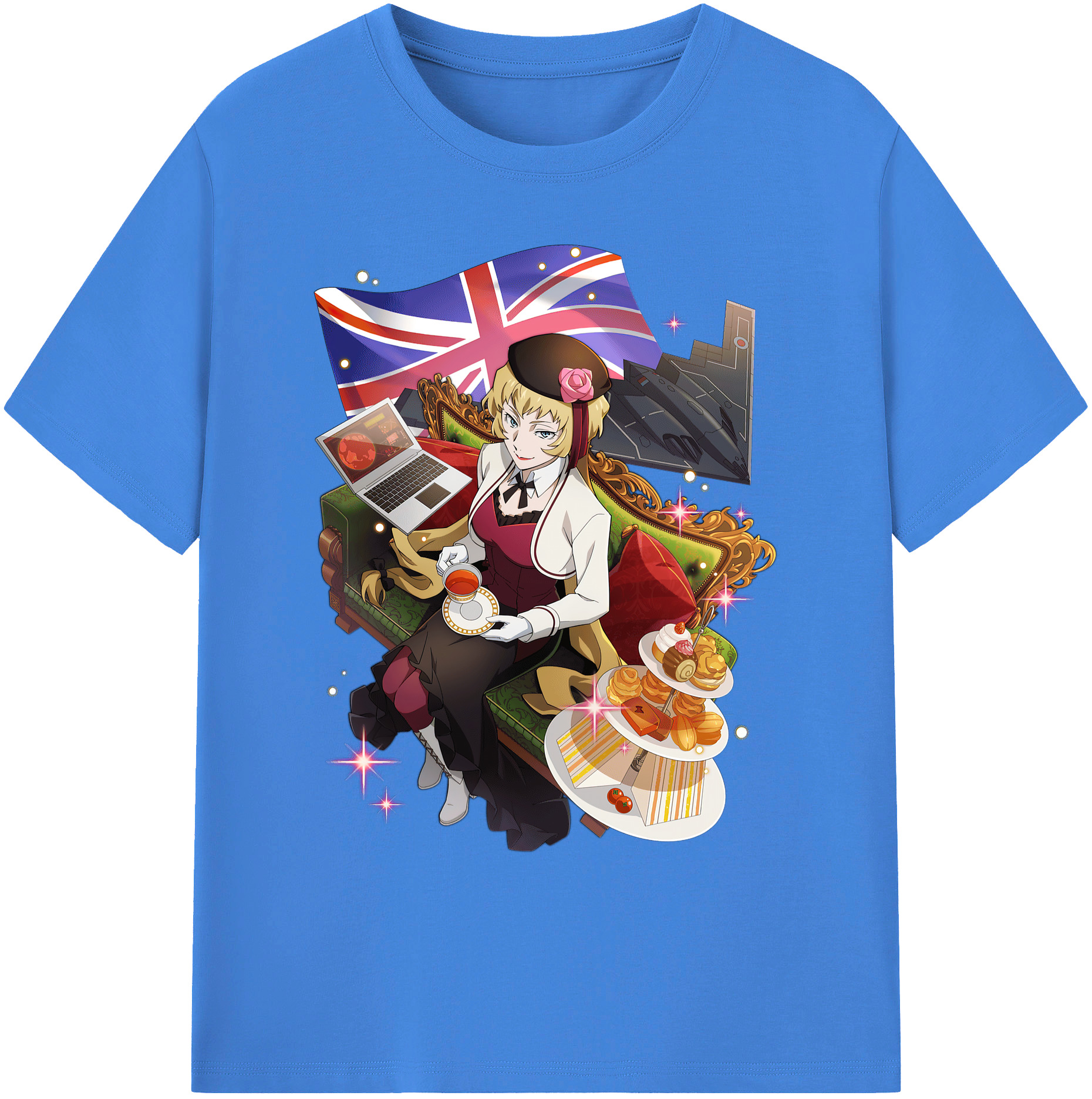 （画像用） 文豪ストレイドッグス Bungo Stray Dogs 綿100％ メンズ半袖Tシャツ｜肌触りやわらか＆通気性