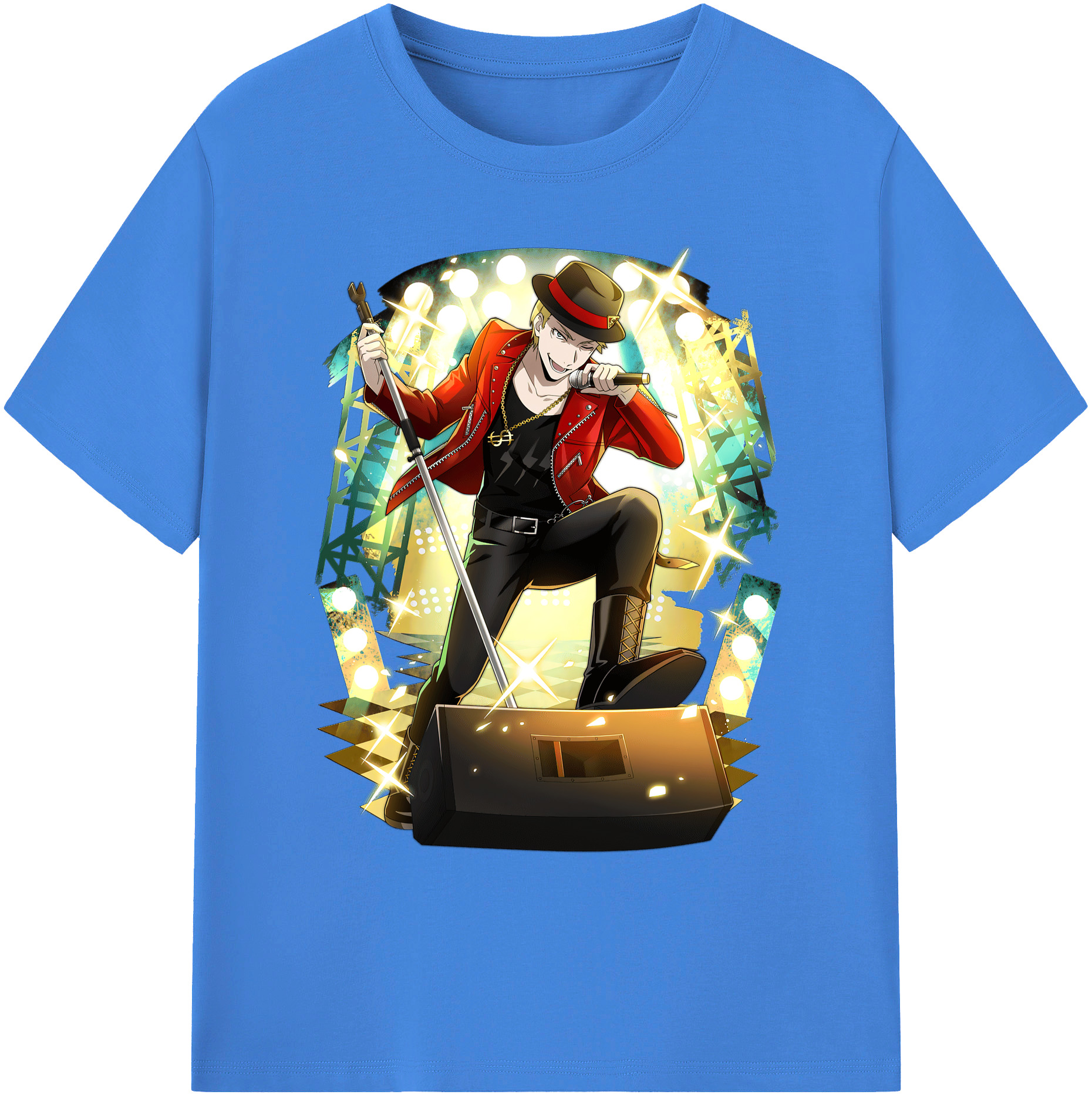 （画像用） 文豪ストレイドッグス Bungo Stray Dogs 綿100％ メンズ半袖Tシャツ｜肌触りやわらか＆通気性