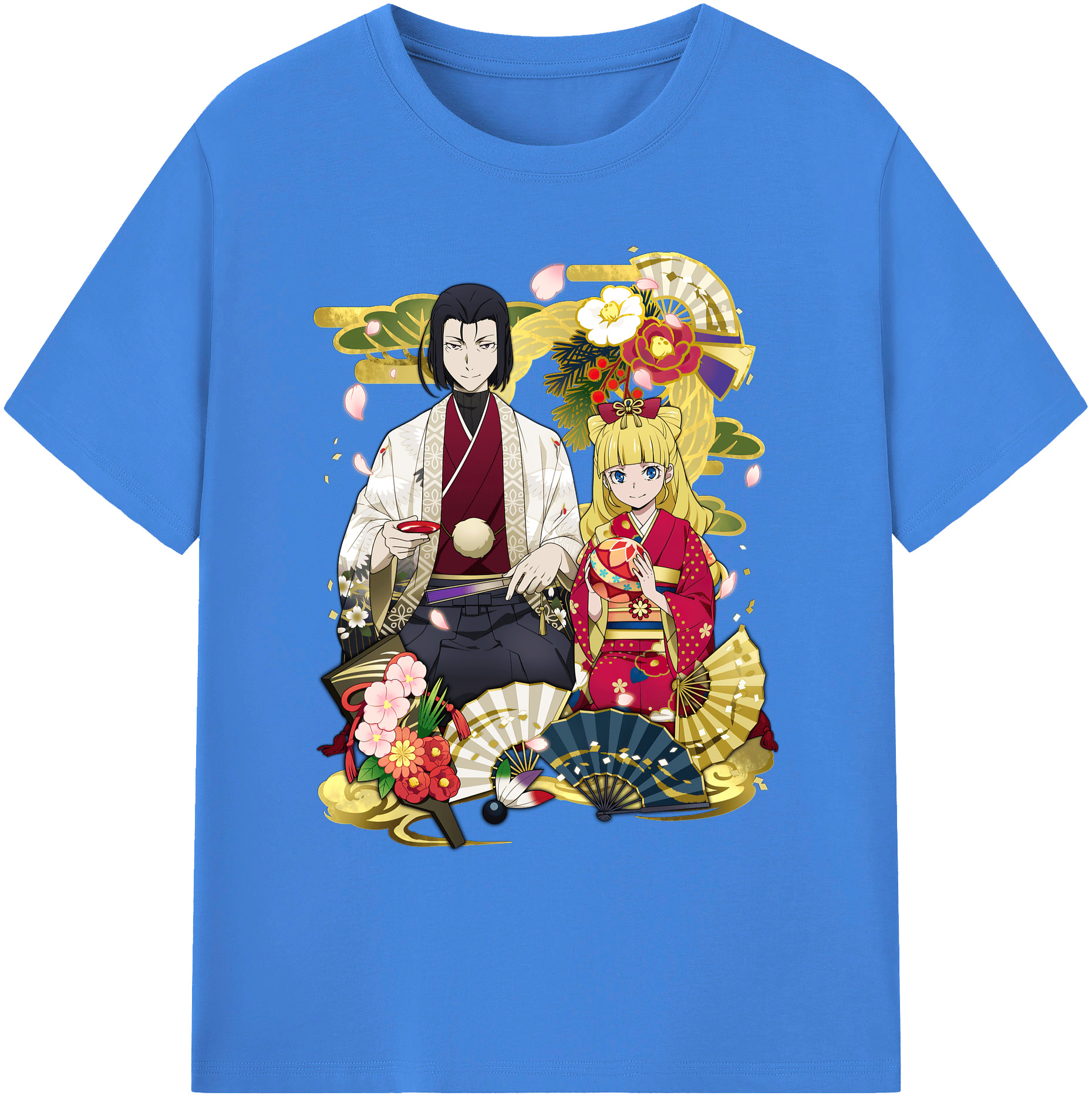 （画像用） 文豪ストレイドッグス Bungo Stray Dogs 綿100％ メンズ半袖Tシャツ｜肌触りやわらか＆通気性