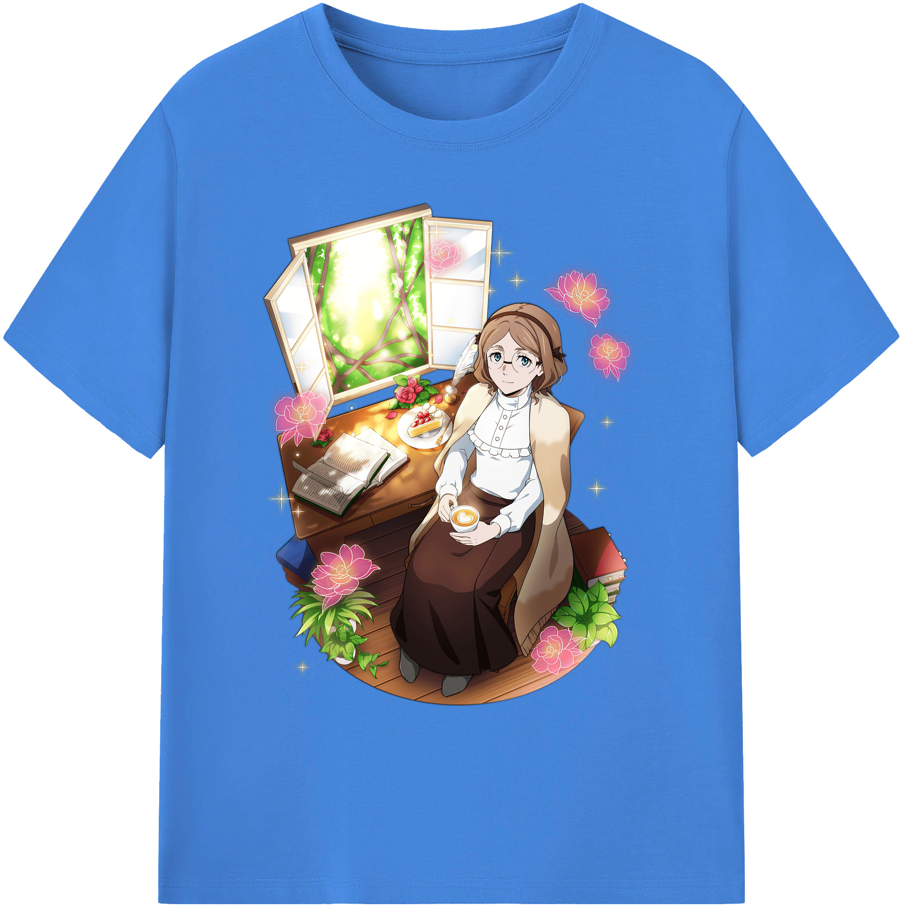 （画像用） 文豪ストレイドッグス Bungo Stray Dogs 綿100％ メンズ半袖Tシャツ｜肌触りやわらか＆通気性