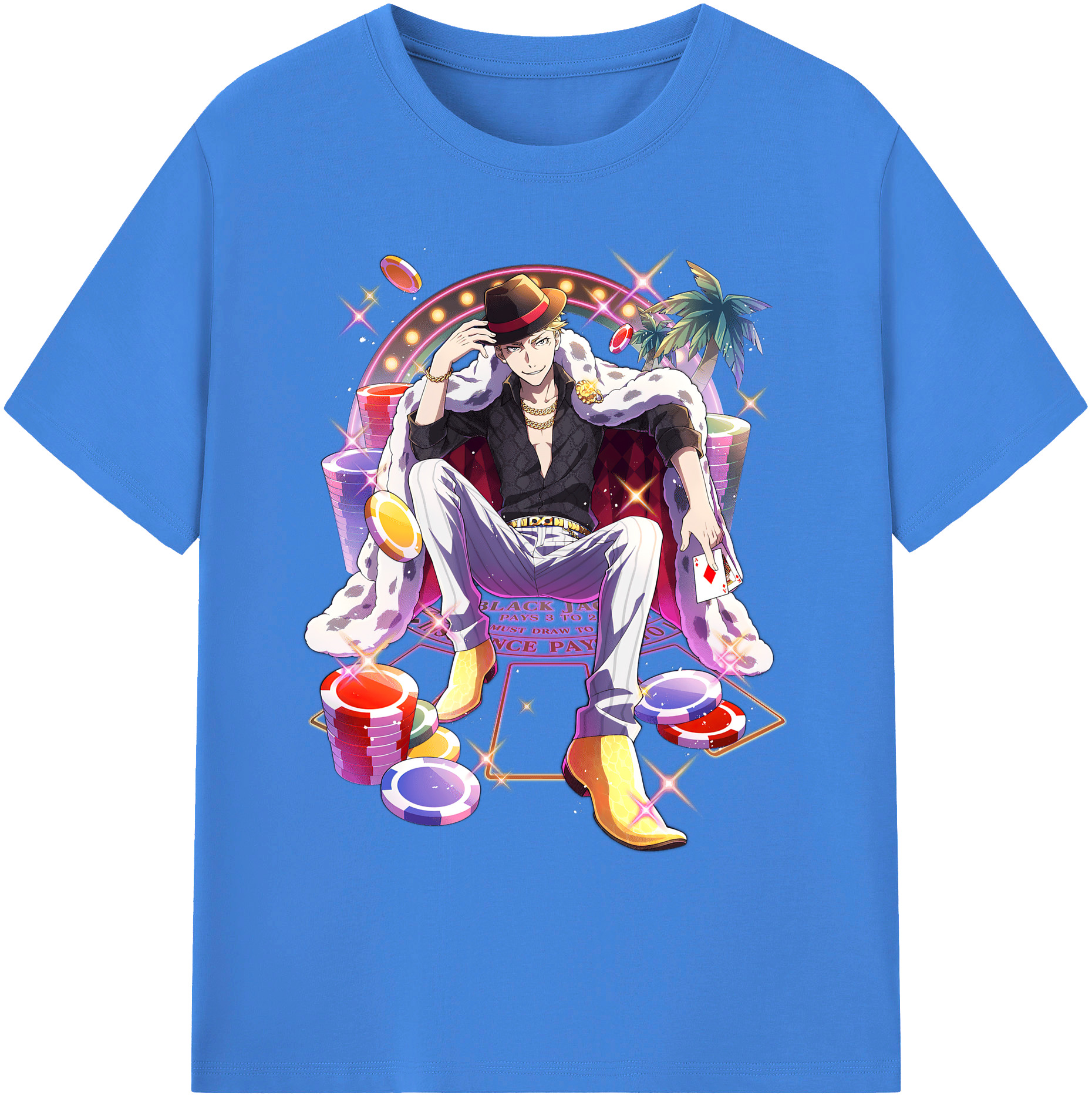 （画像用） 文豪ストレイドッグス Bungo Stray Dogs 綿100％ メンズ半袖Tシャツ｜肌触りやわらか＆通気性