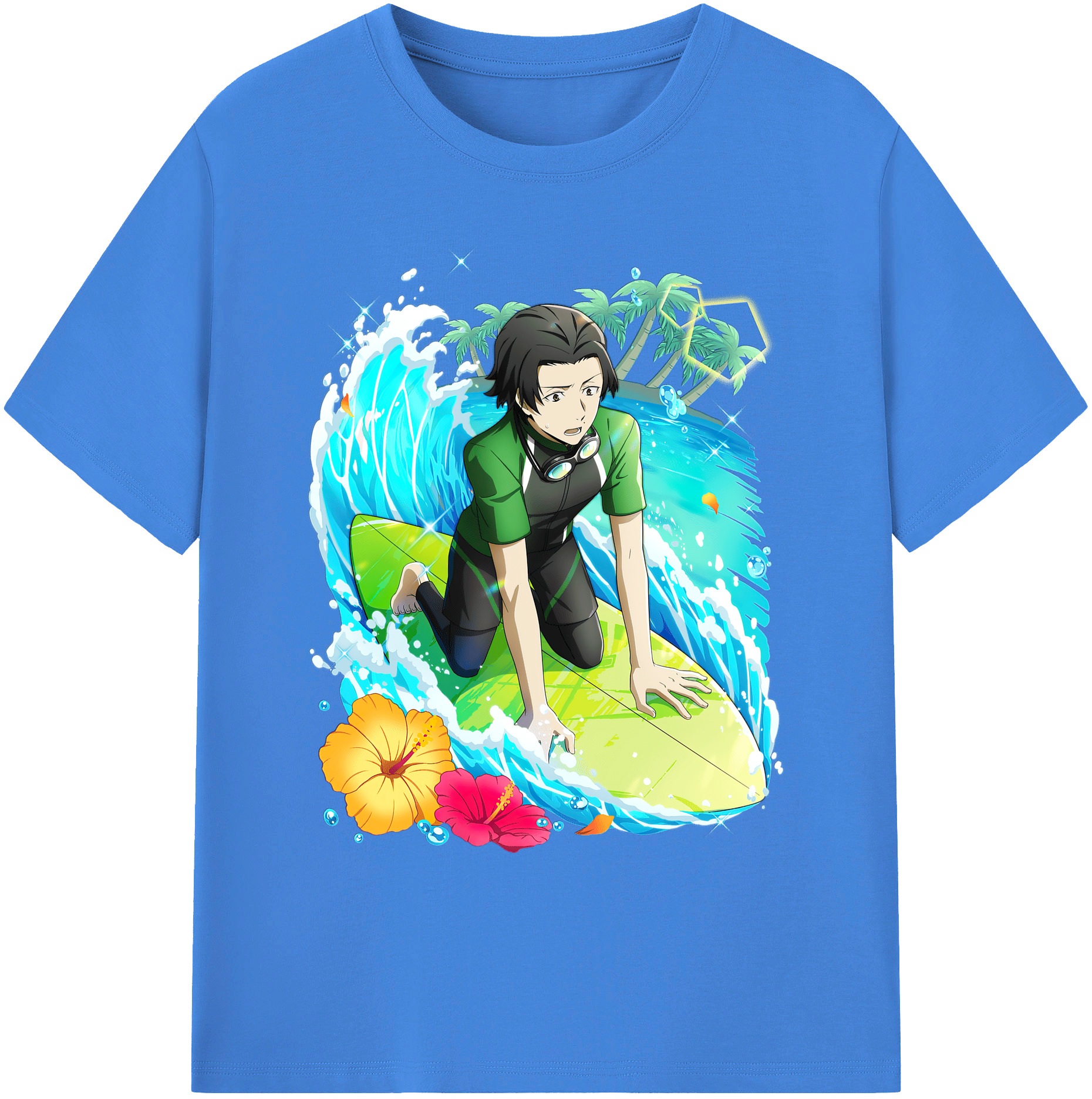 （画像用） 文豪ストレイドッグス Bungo Stray Dogs 綿100％ メンズ半袖Tシャツ｜肌触りやわらか＆通気性