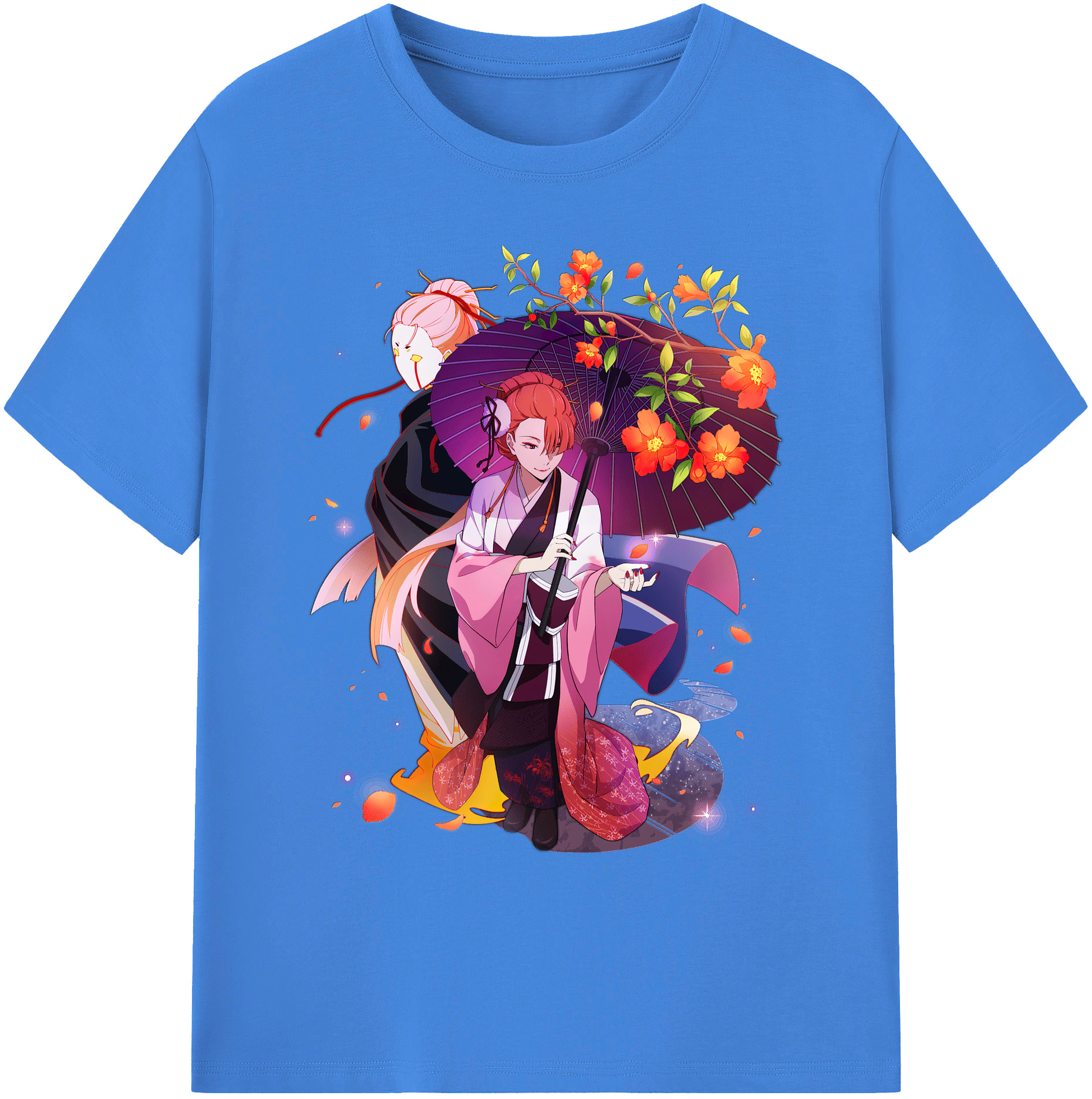 （画像用） 文豪ストレイドッグス Bungo Stray Dogs 綿100％ メンズ半袖Tシャツ｜肌触りやわらか＆通気性
