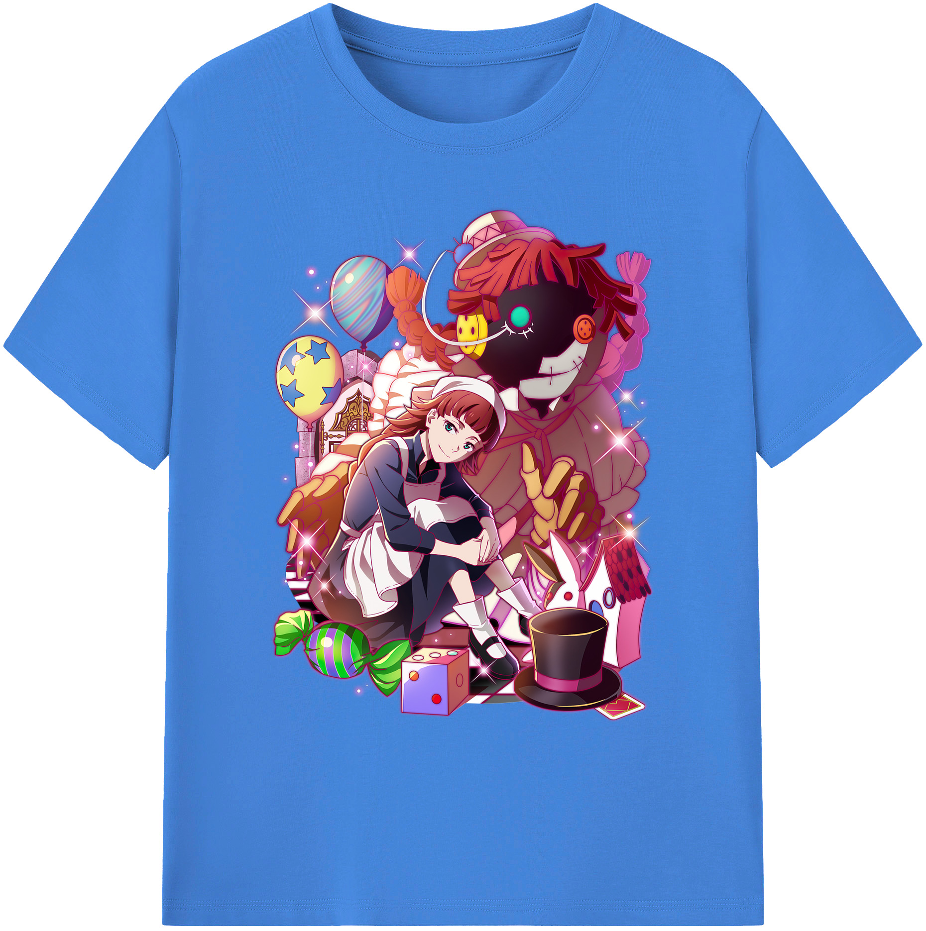 （画像用） 文豪ストレイドッグス Bungo Stray Dogs 綿100％ メンズ半袖Tシャツ｜肌触りやわらか＆通気性