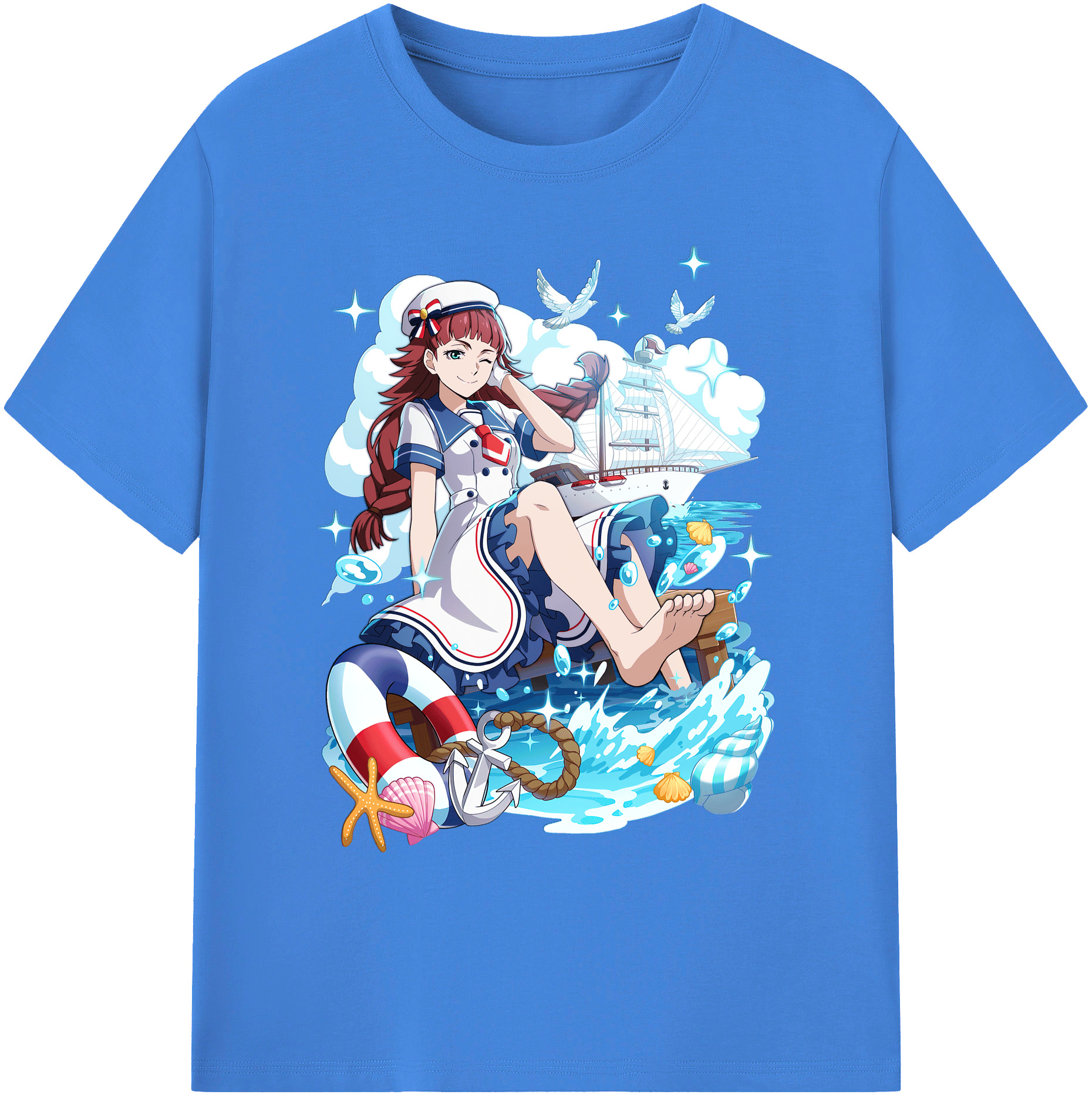（画像用） 文豪ストレイドッグス Bungo Stray Dogs 綿100％ メンズ半袖Tシャツ｜肌触りやわらか＆通気性