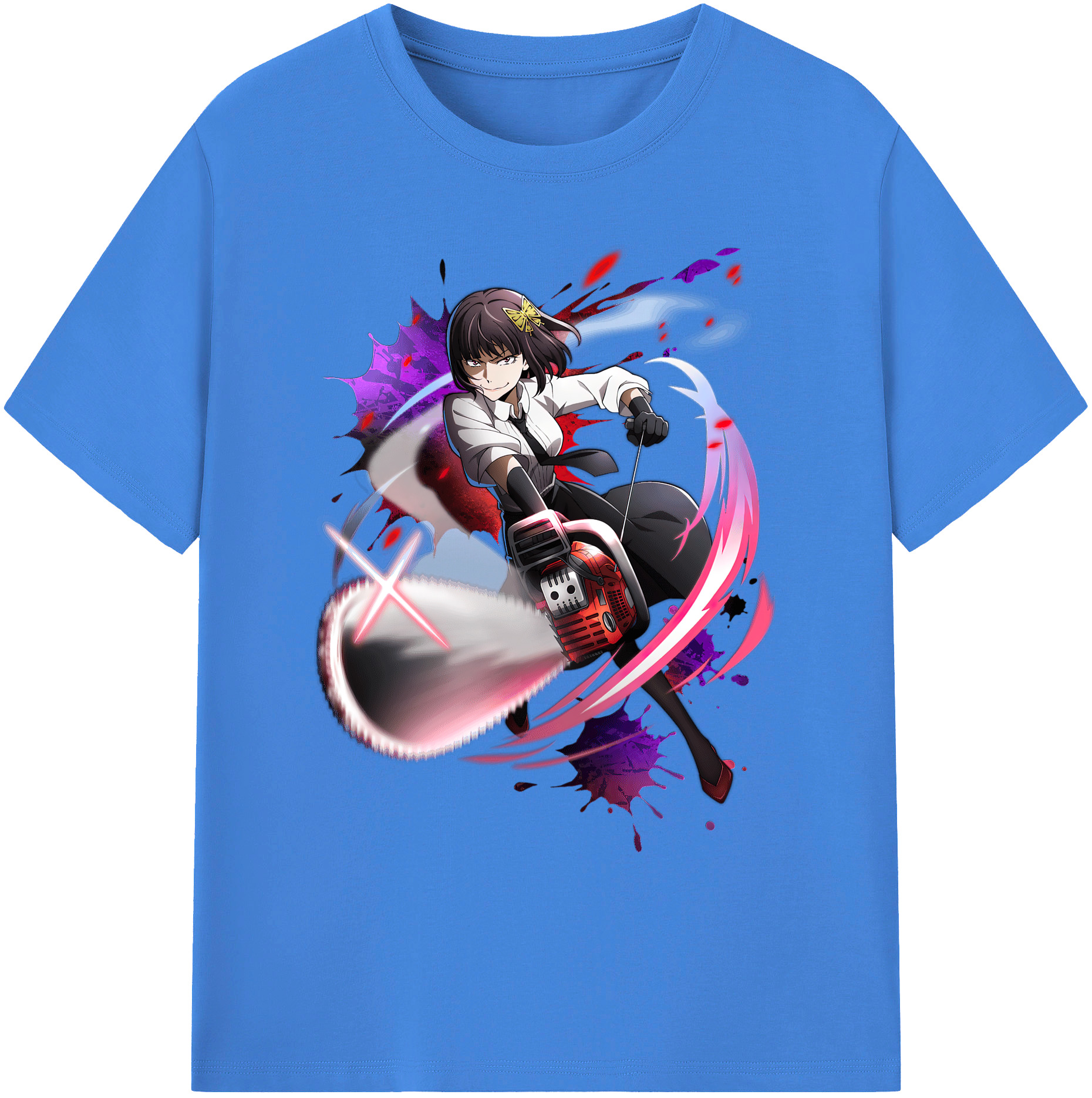 （画像用） 文豪ストレイドッグス Bungo Stray Dogs 綿100％ メンズ半袖Tシャツ｜肌触りやわらか＆通気性
