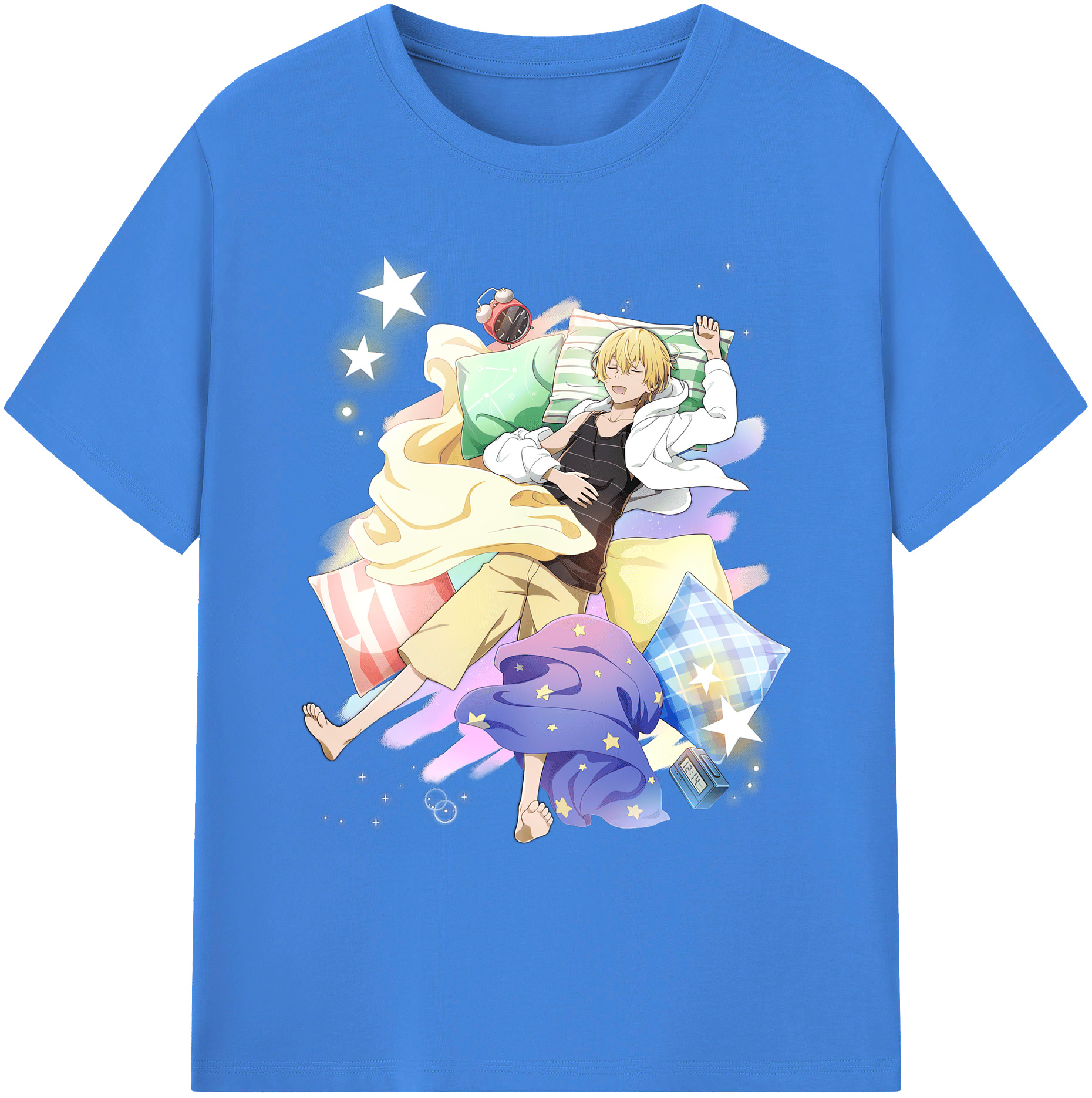 （画像用） 文豪ストレイドッグス Bungo Stray Dogs 綿100％ メンズ半袖Tシャツ｜肌触りやわらか＆通気性