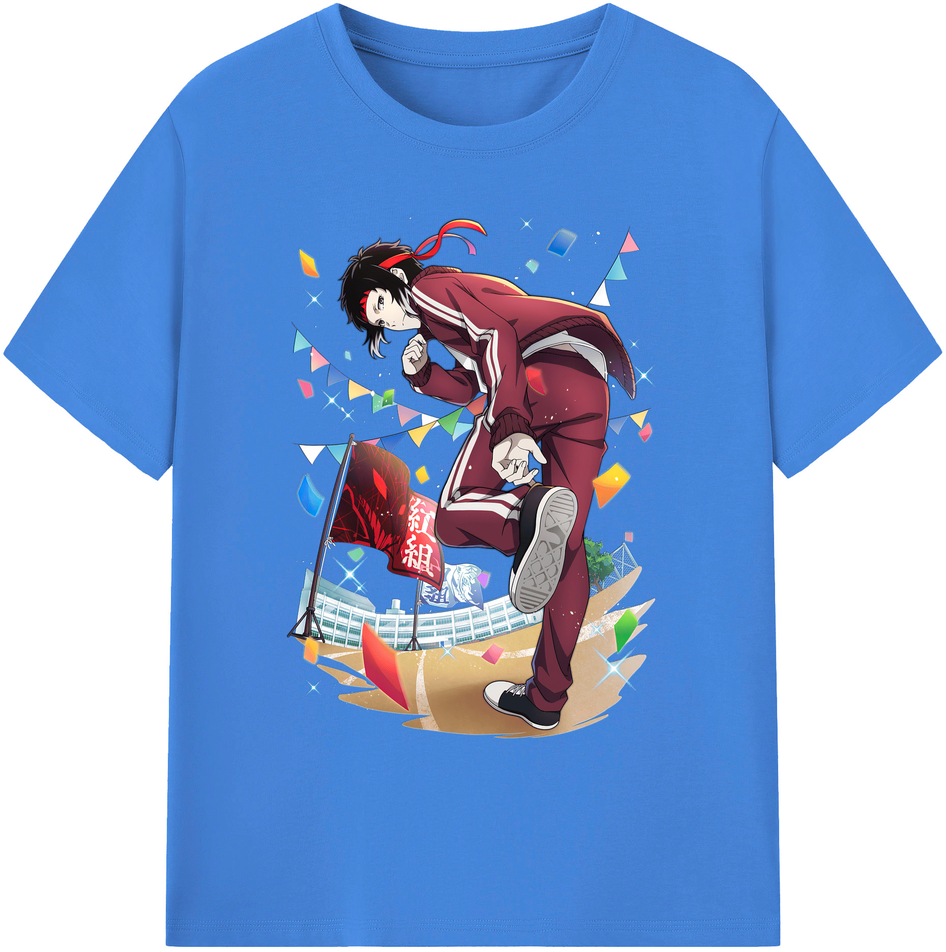 （画像用） 文豪ストレイドッグス Bungo Stray Dogs 綿100％ メンズ半袖Tシャツ｜肌触りやわらか＆通気性