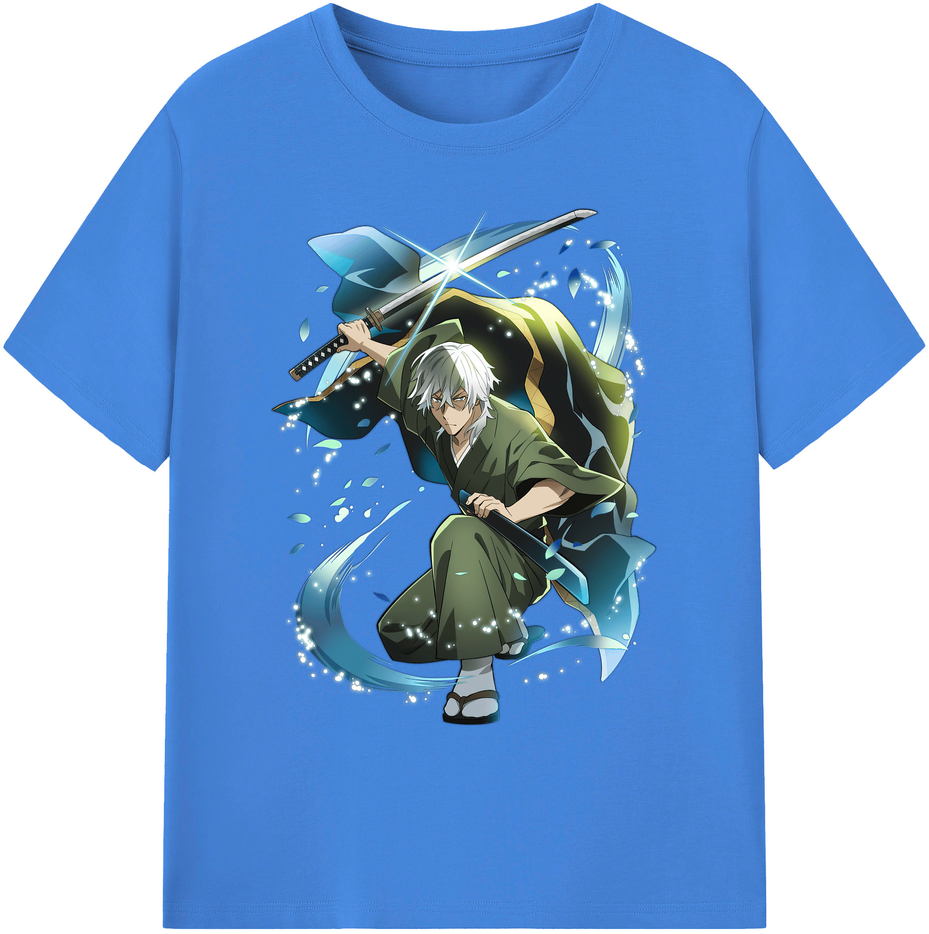（画像用） 文豪ストレイドッグス Bungo Stray Dogs 綿100％ メンズ半袖Tシャツ｜肌触りやわらか＆通気性