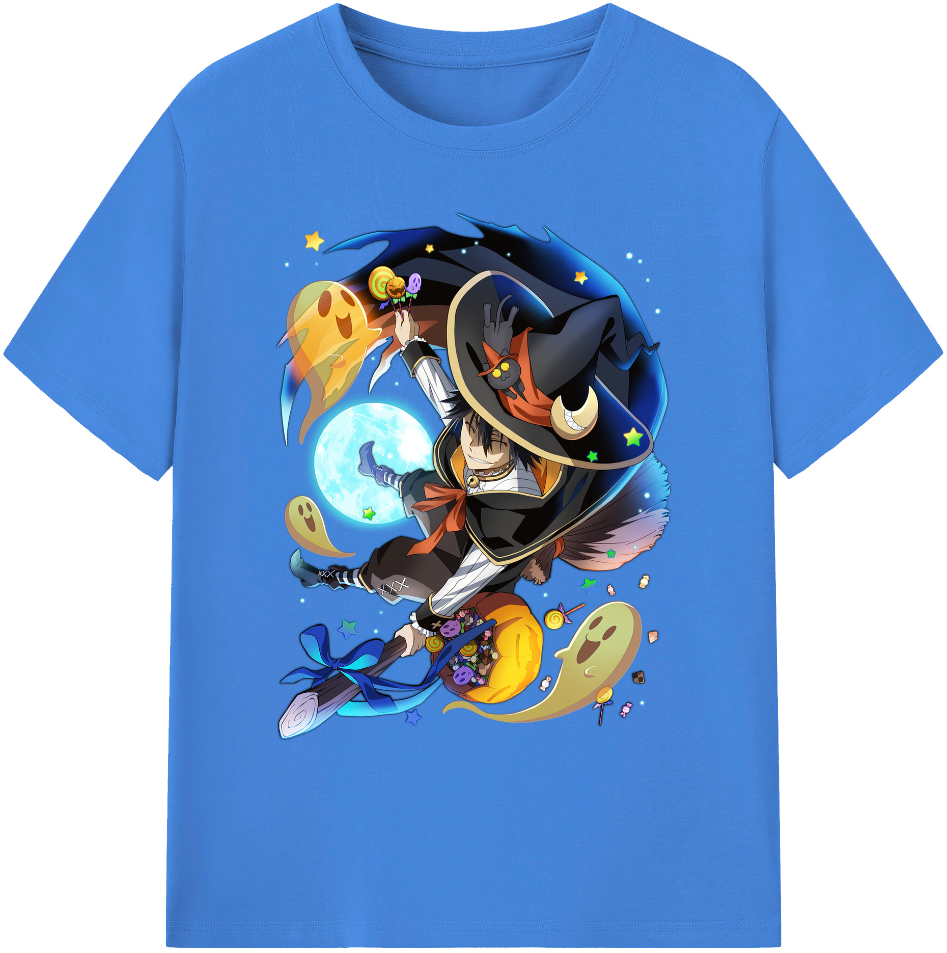 （画像用） 文豪ストレイドッグス Bungo Stray Dogs 綿100％ メンズ半袖Tシャツ｜肌触りやわらか＆通気性