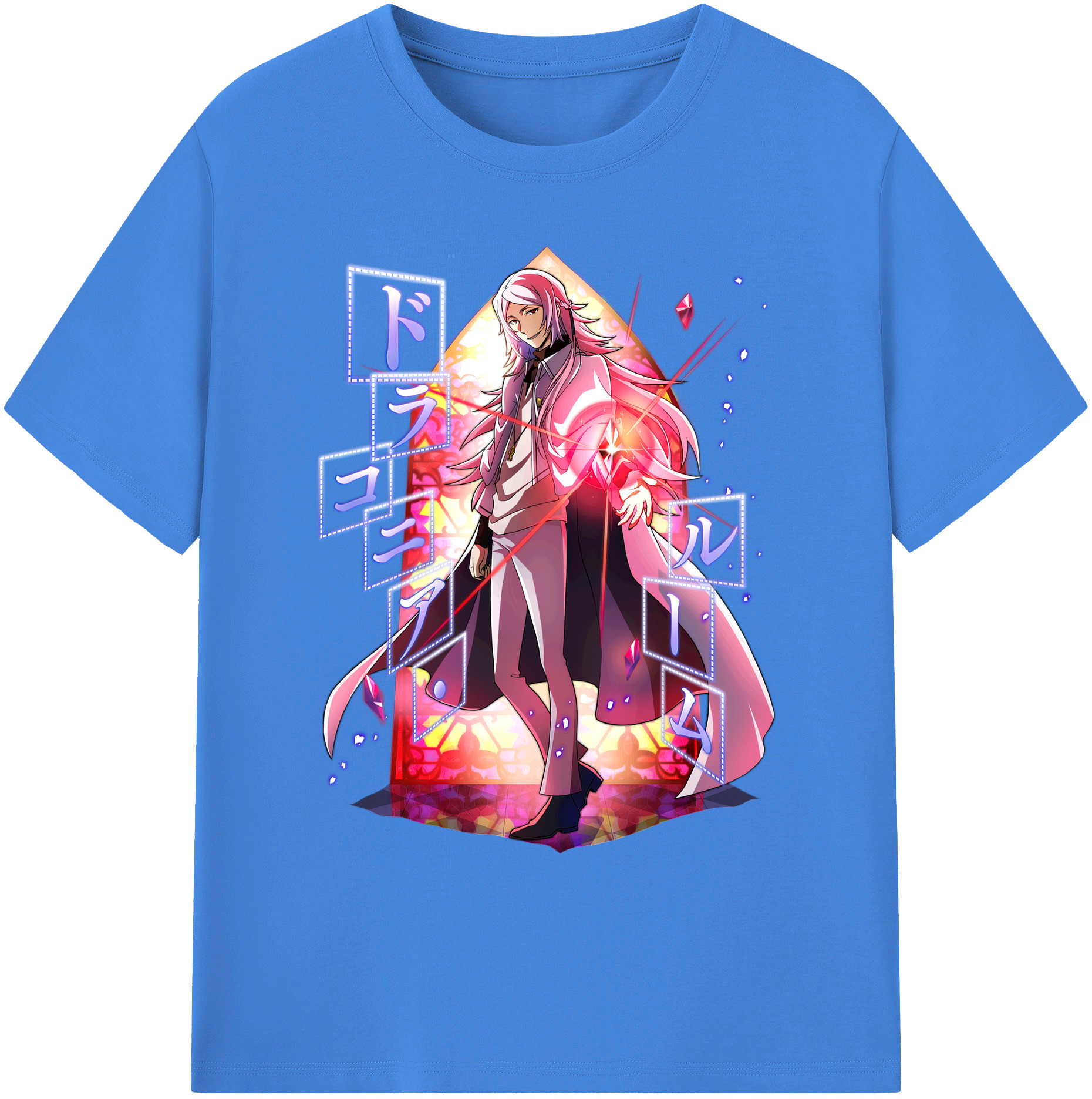 （画像用） 文豪ストレイドッグス Bungo Stray Dogs 綿100％ メンズ半袖Tシャツ｜肌触りやわらか＆通気性