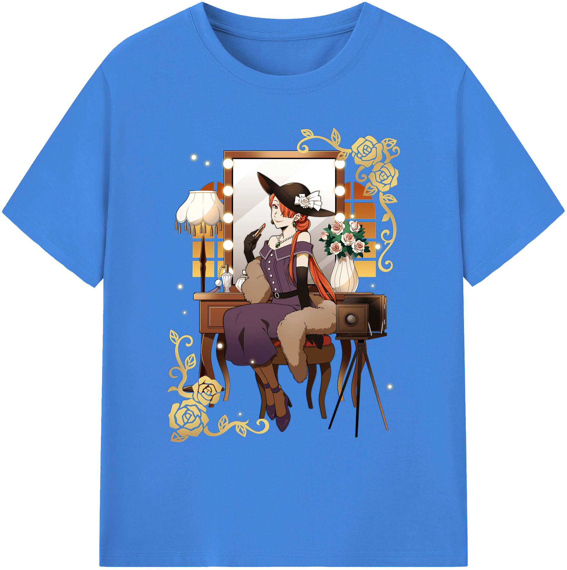 （画像用） 文豪ストレイドッグス Bungo Stray Dogs 綿100％ メンズ半袖Tシャツ｜肌触りやわらか＆通気性