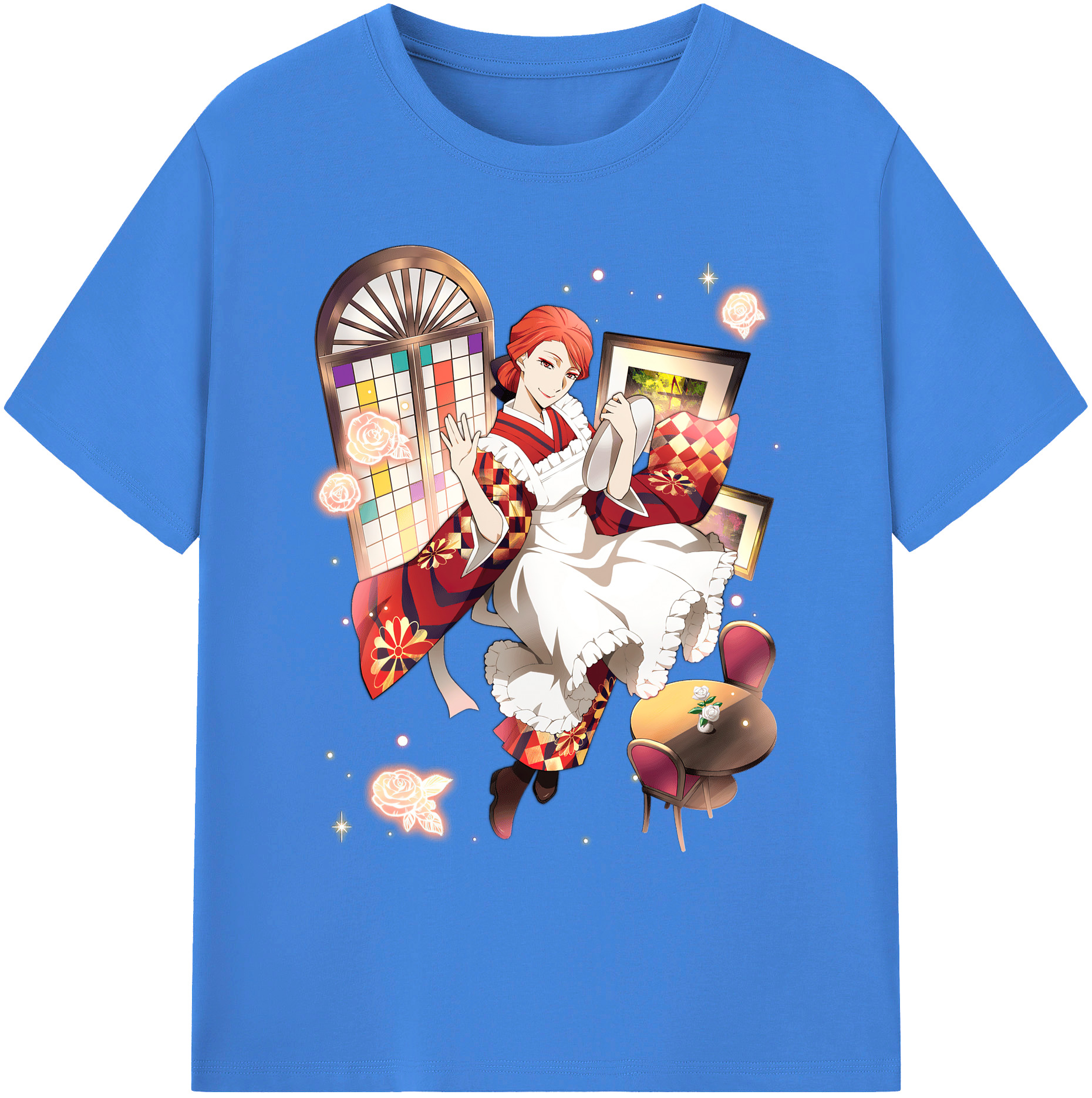 （画像用） 文豪ストレイドッグス Bungo Stray Dogs 綿100％ メンズ半袖Tシャツ｜肌触りやわらか＆通気性