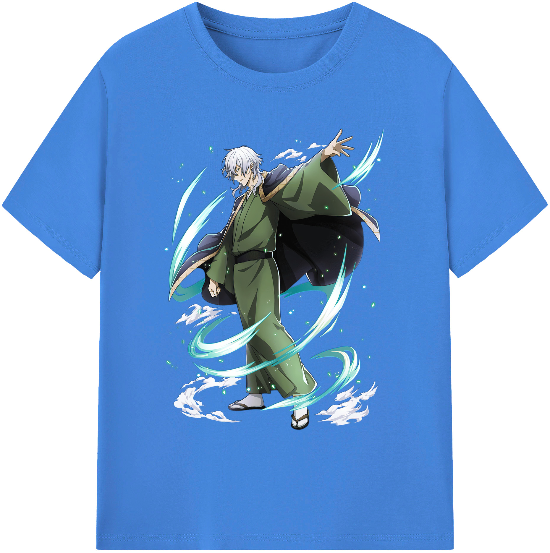 （画像用） 文豪ストレイドッグス Bungo Stray Dogs 綿100％ メンズ半袖Tシャツ｜肌触りやわらか＆通気性