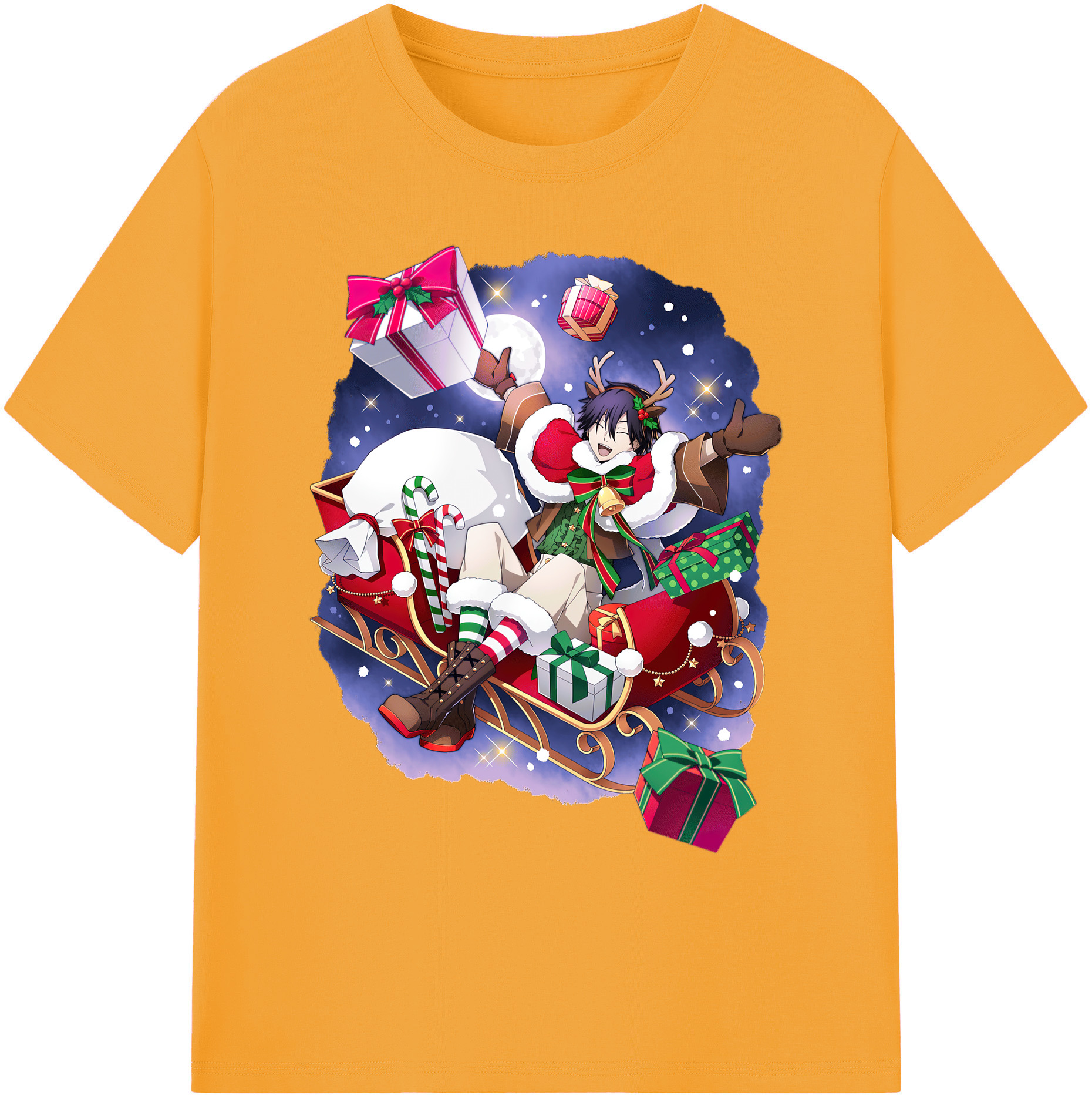 （画像用） 文豪ストレイドッグス Bungo Stray Dogs 綿100％ メンズ半袖Tシャツ｜肌触りやわらか＆通気性
