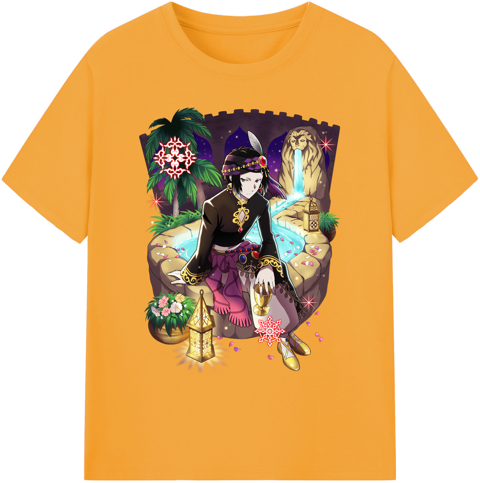 （画像用） 文豪ストレイドッグス Bungo Stray Dogs 綿100％ メンズ半袖Tシャツ｜肌触りやわらか＆通気性