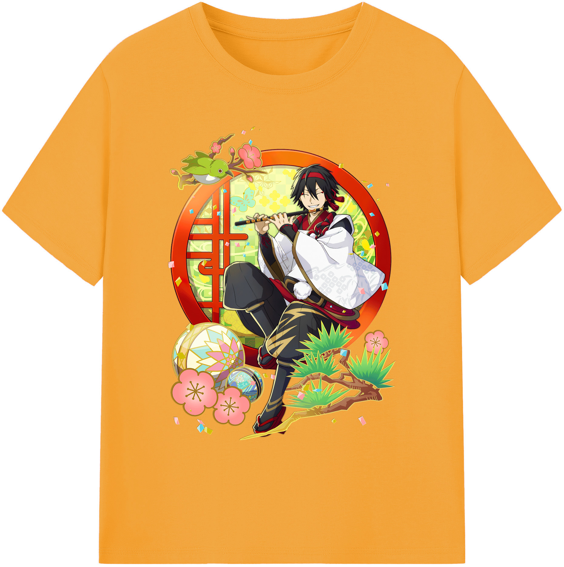 （画像用） 文豪ストレイドッグス Bungo Stray Dogs 綿100％ メンズ半袖Tシャツ｜肌触りやわらか＆通気性