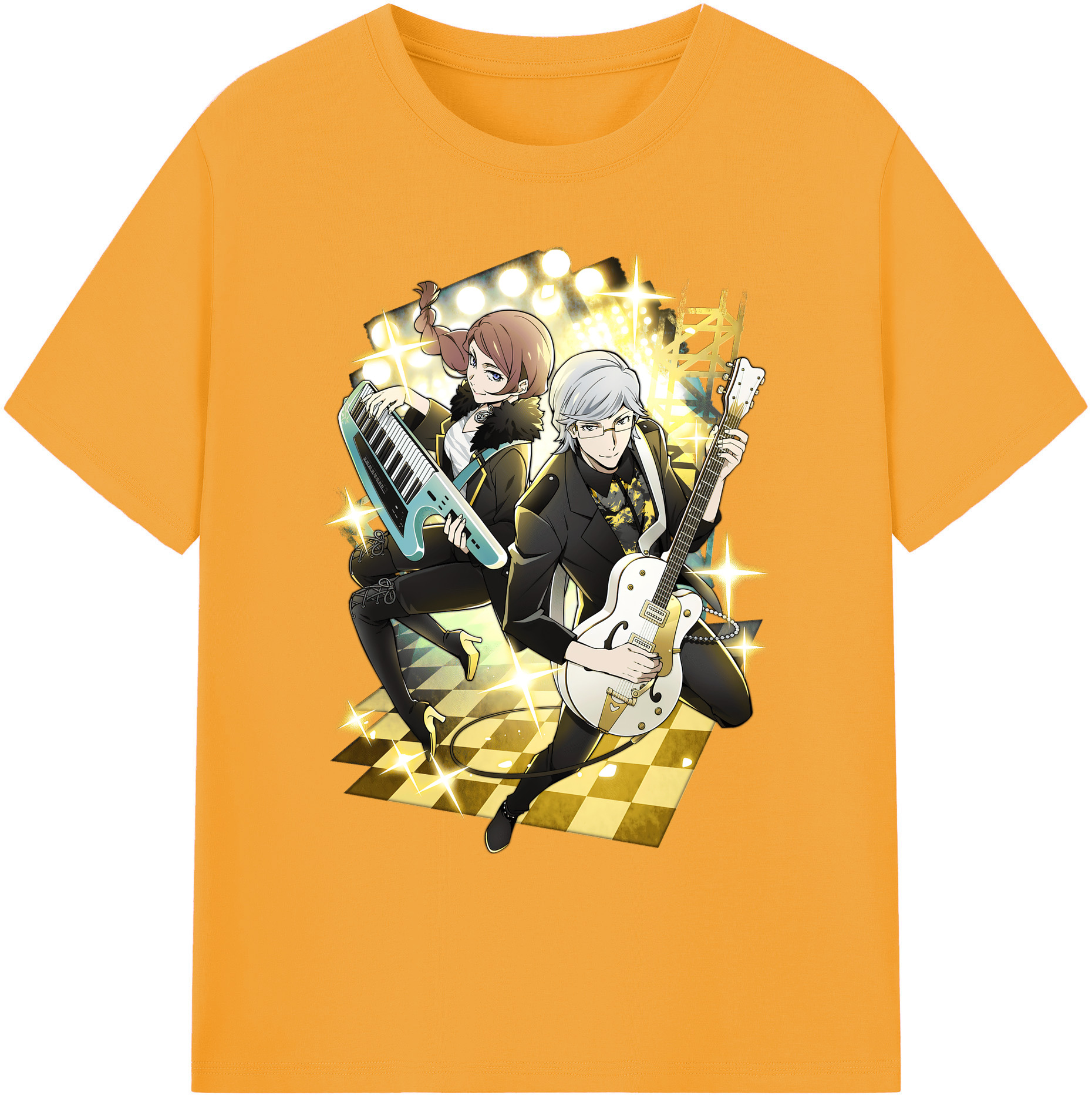 （画像用） 文豪ストレイドッグス Bungo Stray Dogs 綿100％ メンズ半袖Tシャツ｜肌触りやわらか＆通気性