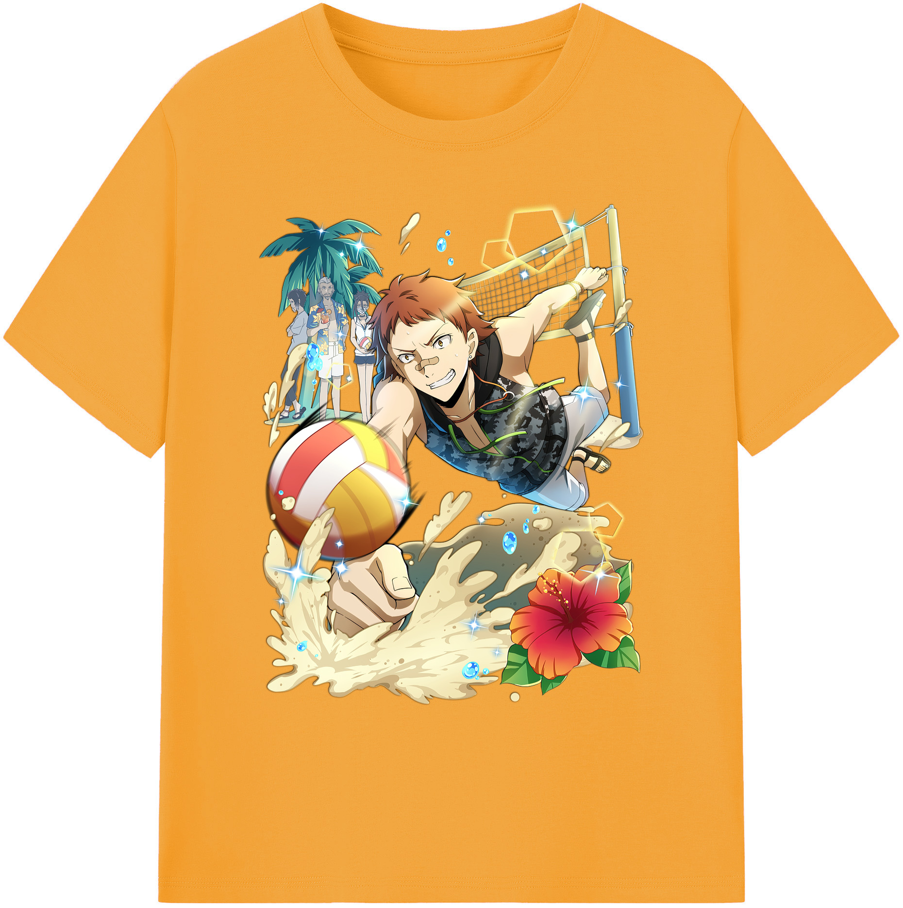 （画像用） 文豪ストレイドッグス Bungo Stray Dogs 綿100％ メンズ半袖Tシャツ｜肌触りやわらか＆通気性