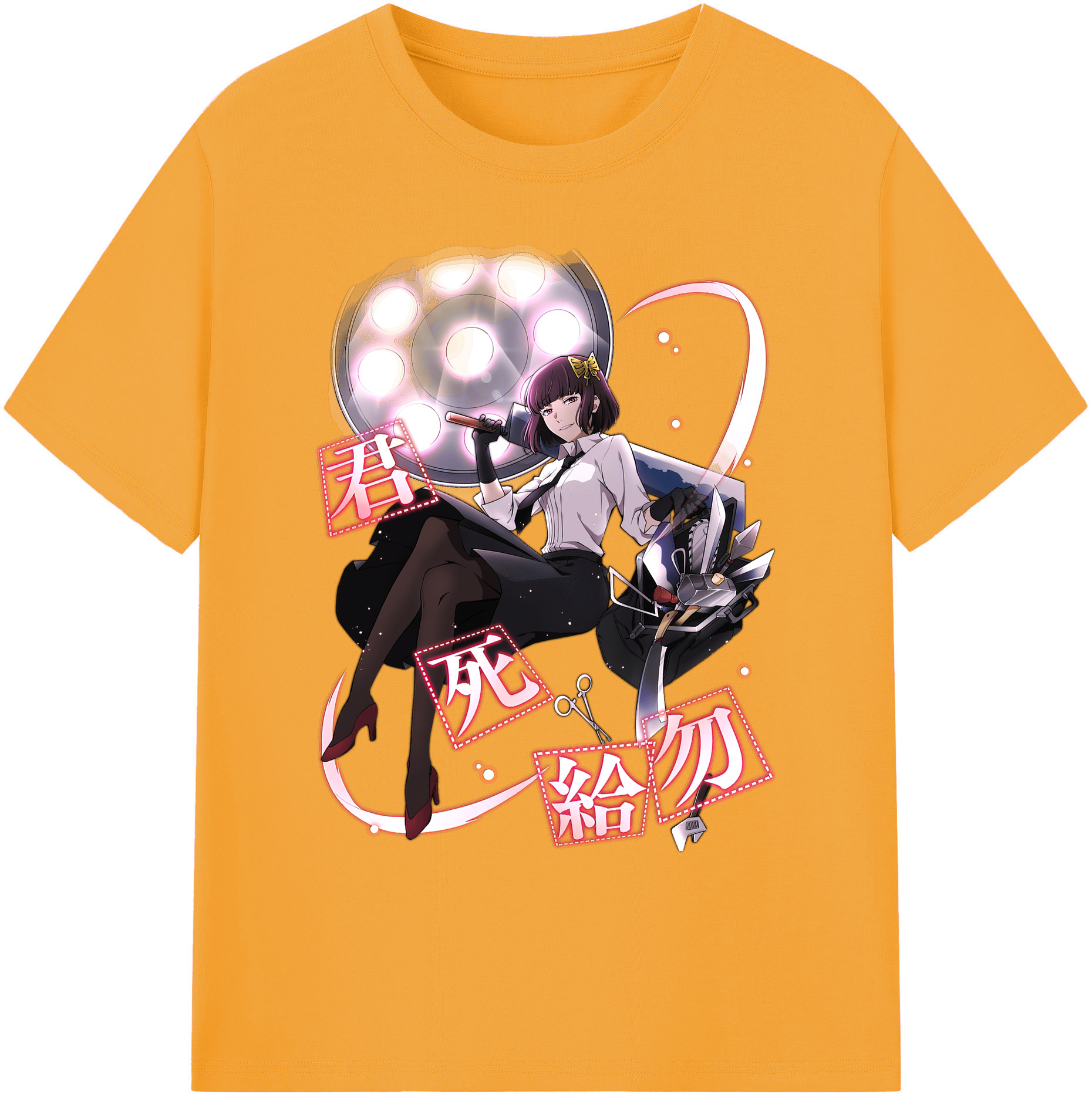 （画像用） 文豪ストレイドッグス Bungo Stray Dogs 綿100％ メンズ半袖Tシャツ｜肌触りやわらか＆通気性